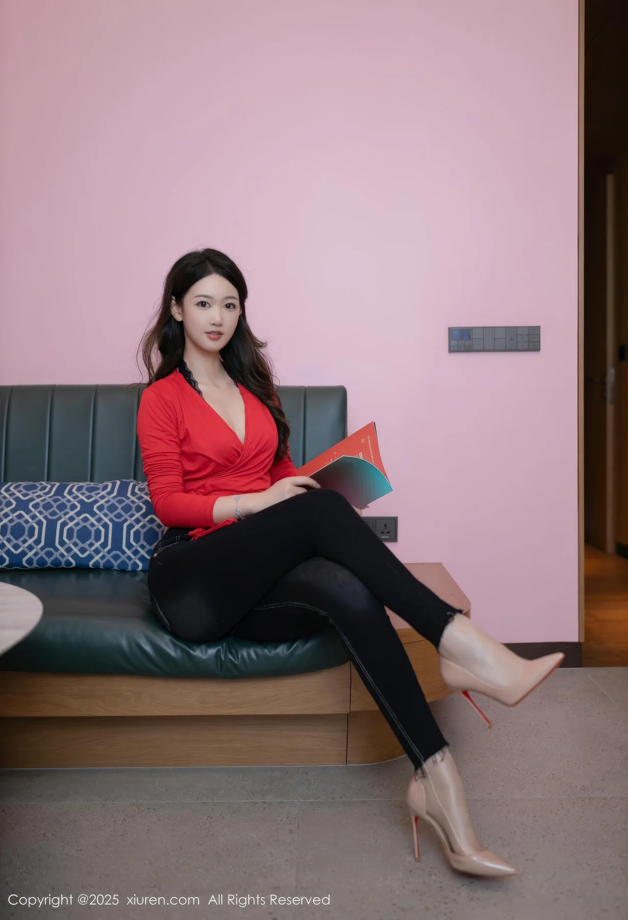 XiuRen 秀人 No.9894 唐安琪 女神亮丝美图 - 9