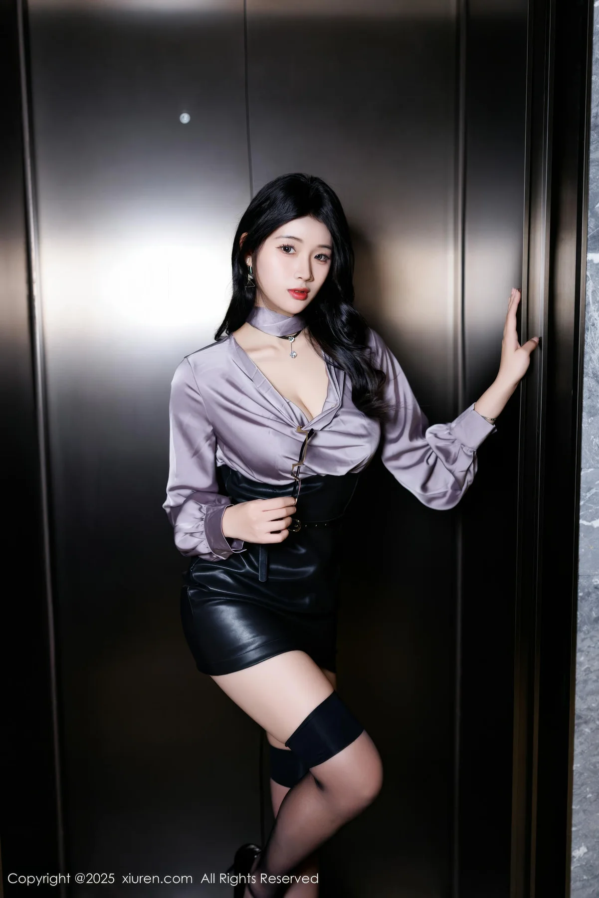 XiuRen 秀人 No.9904 南乔 蕾丝连体衣 - 4