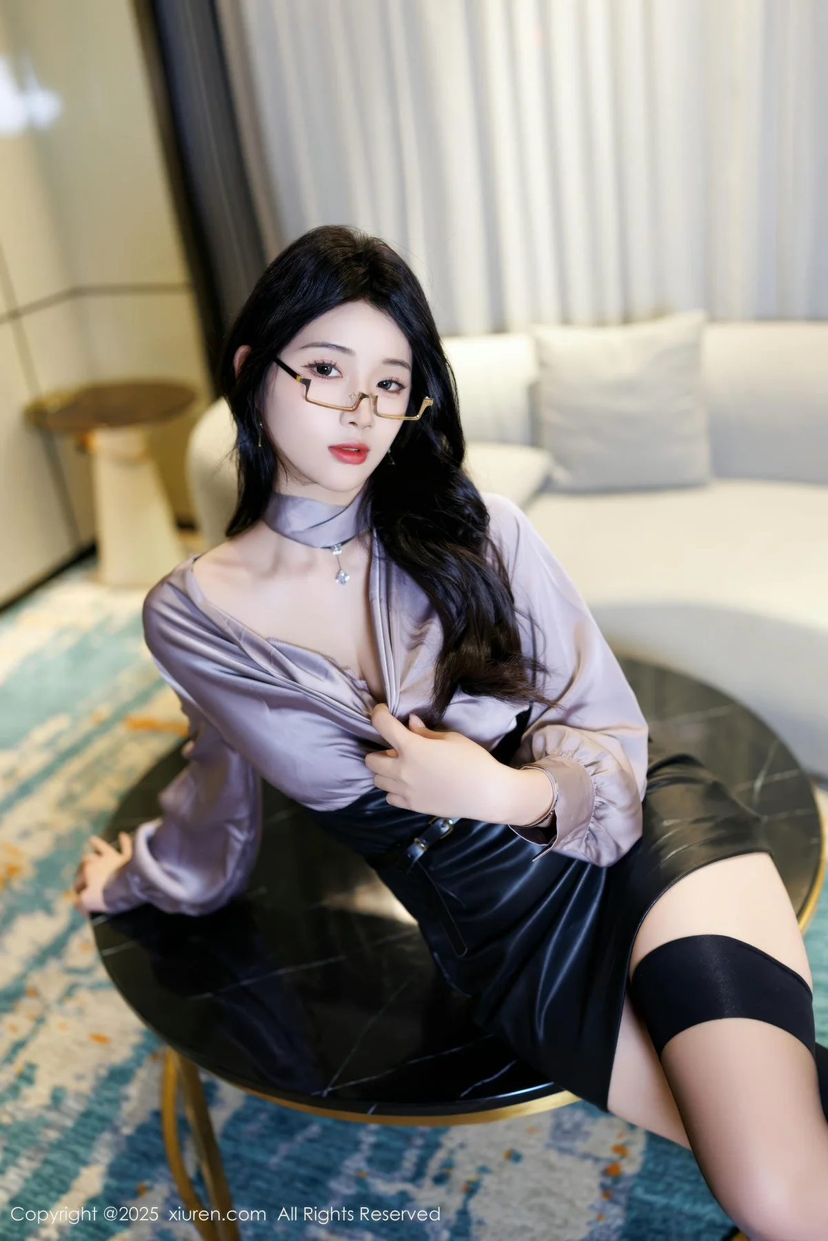 XiuRen 秀人 No.9904 南乔 蕾丝连体衣 - 7