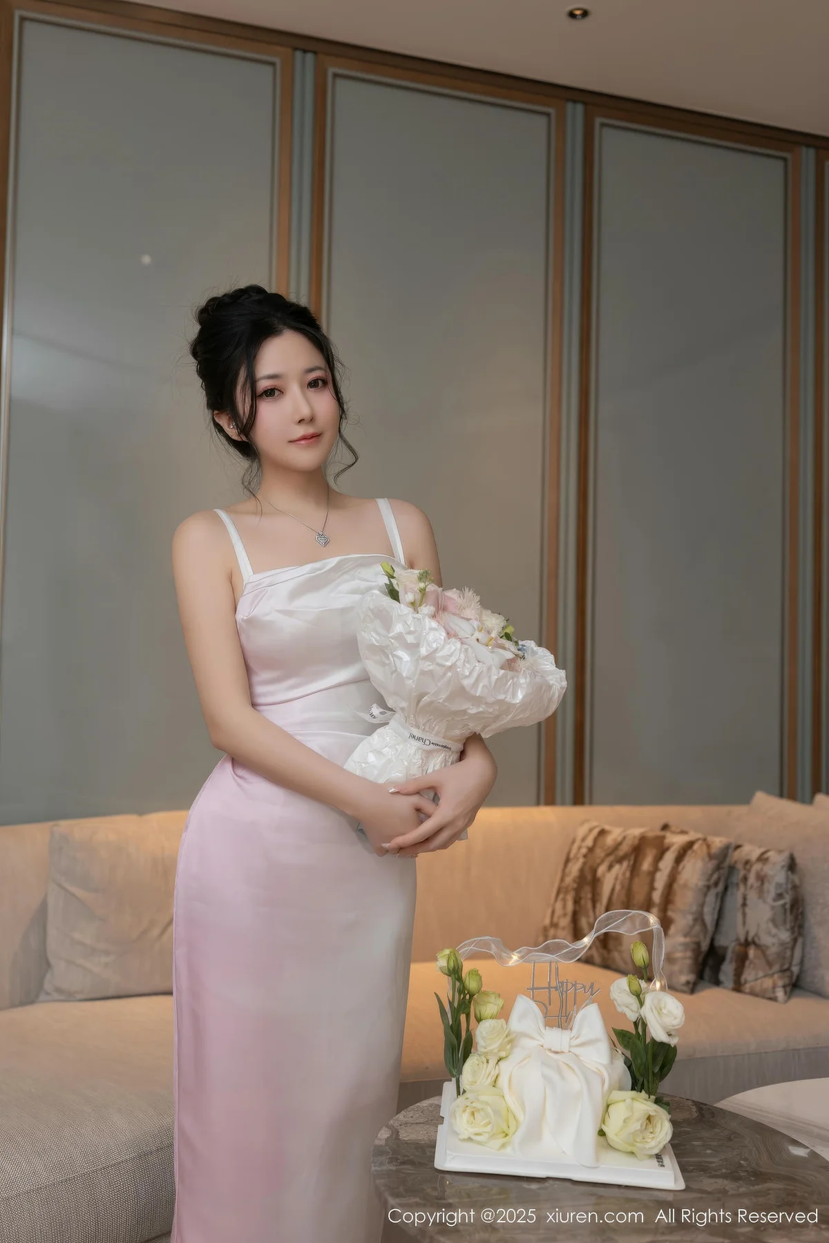 XiuRen 秀人 No.9907 鱼子酱Fish 女神乳贴玉体 - 1