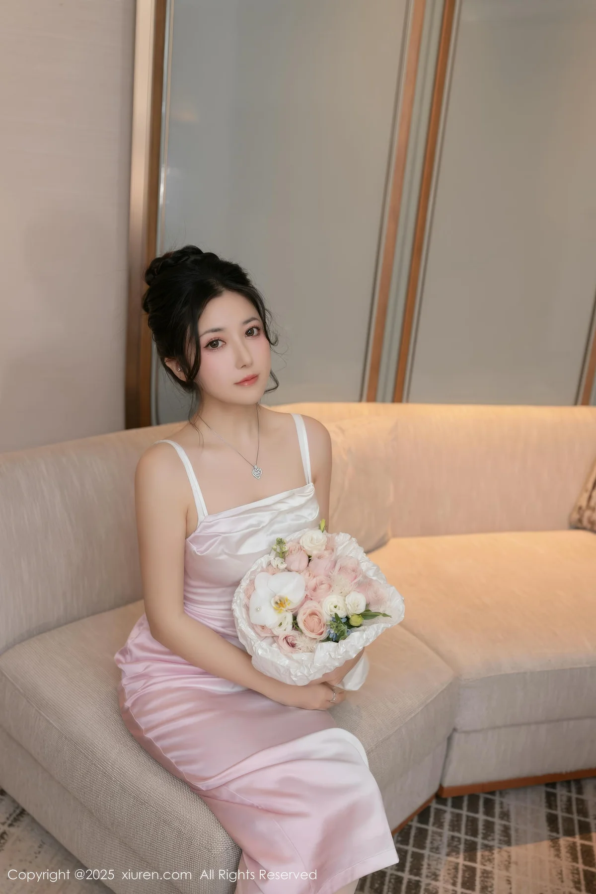 XiuRen 秀人 No.9907 鱼子酱Fish 女神乳贴玉体 - 4