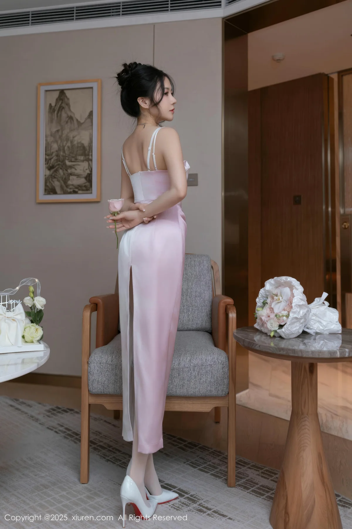 XiuRen 秀人 No.9907 鱼子酱Fish 女神乳贴玉体 - 8