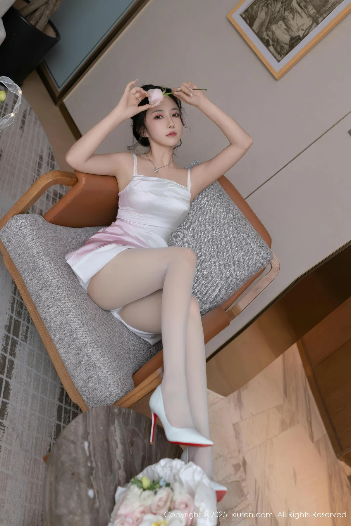 XiuRen 秀人 No.9907 鱼子酱Fish 女神乳贴玉体 - 9