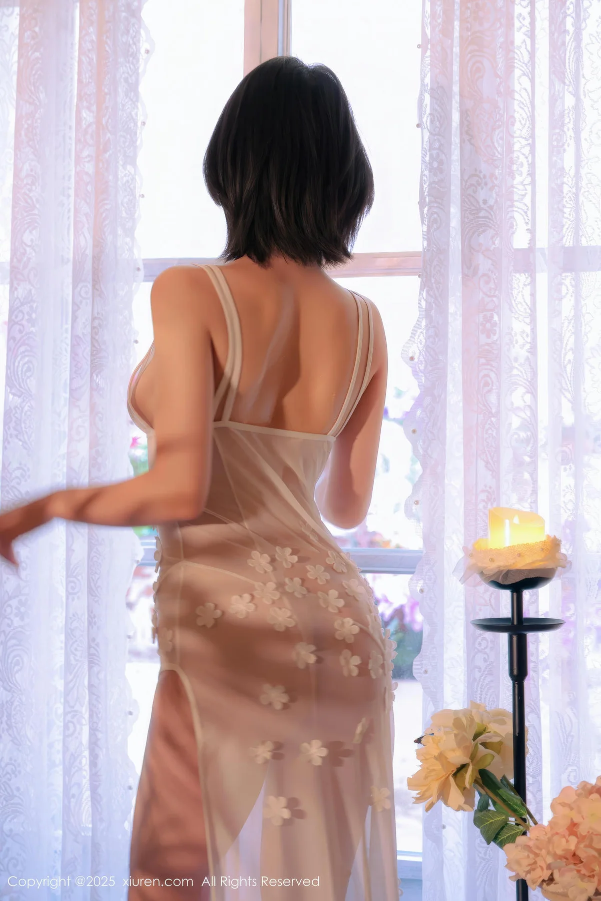 XiuRen 秀人 No.9920 小橘子orange 短发玉背少女 - 8