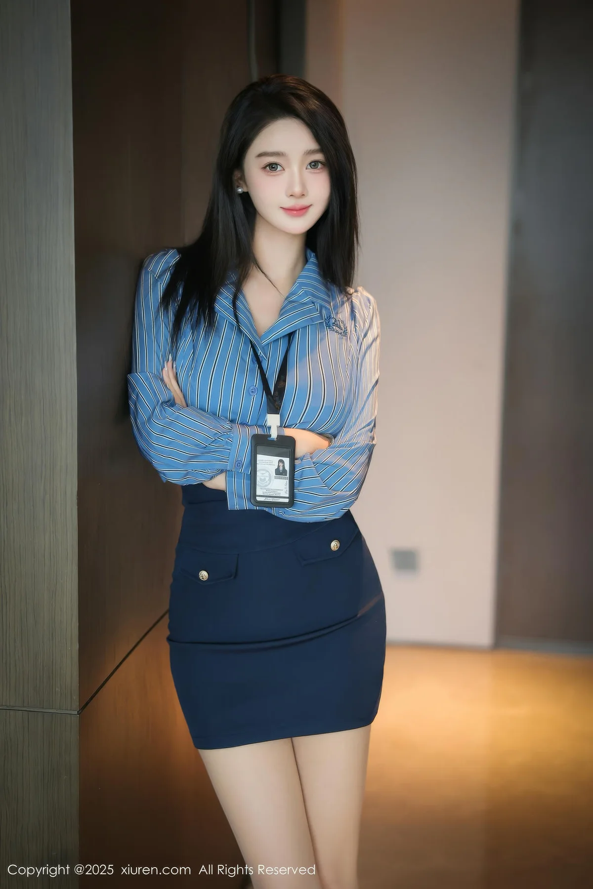 XiuRen 秀人 No.9921 Candy糖糖 蕾丝内衣短裙 - 5