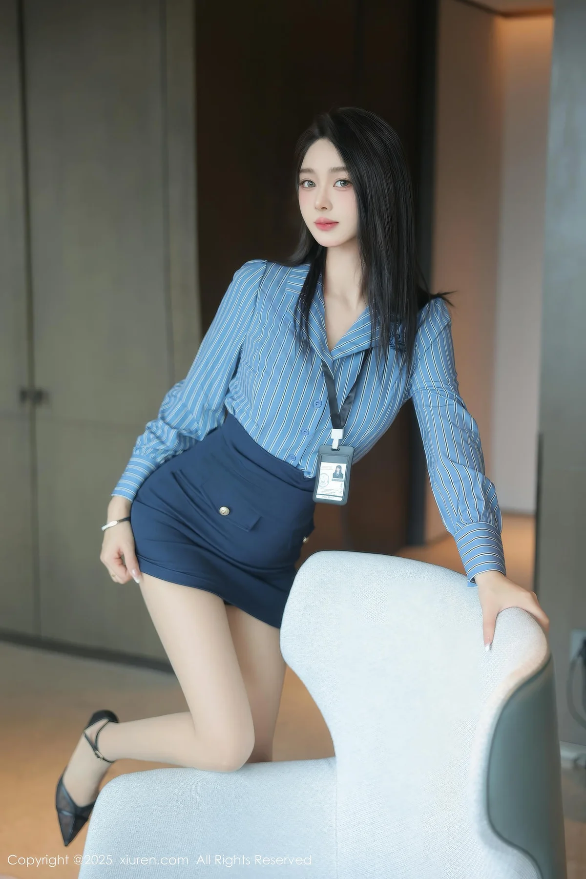 XiuRen 秀人 No.9921 Candy糖糖 蕾丝内衣短裙 - 6