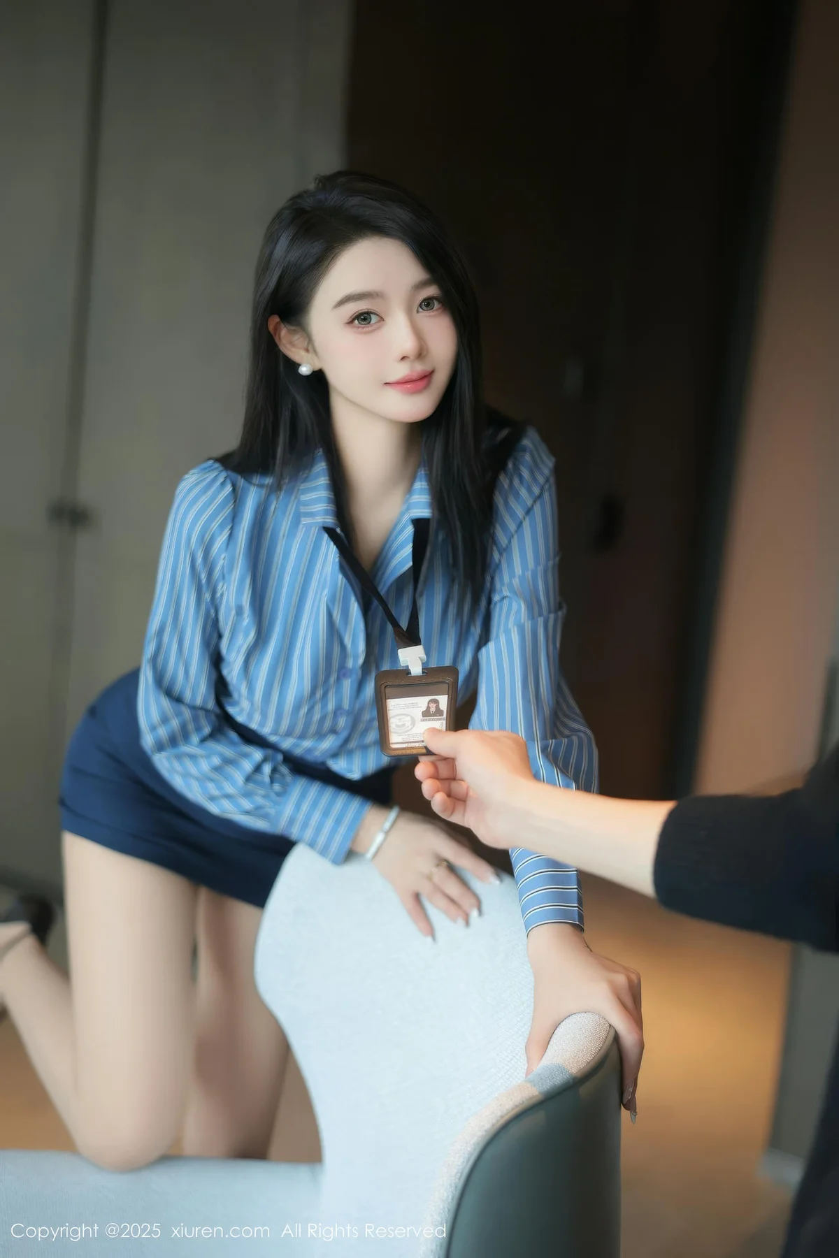 XiuRen 秀人 No.9921 Candy糖糖 蕾丝内衣短裙 - 7