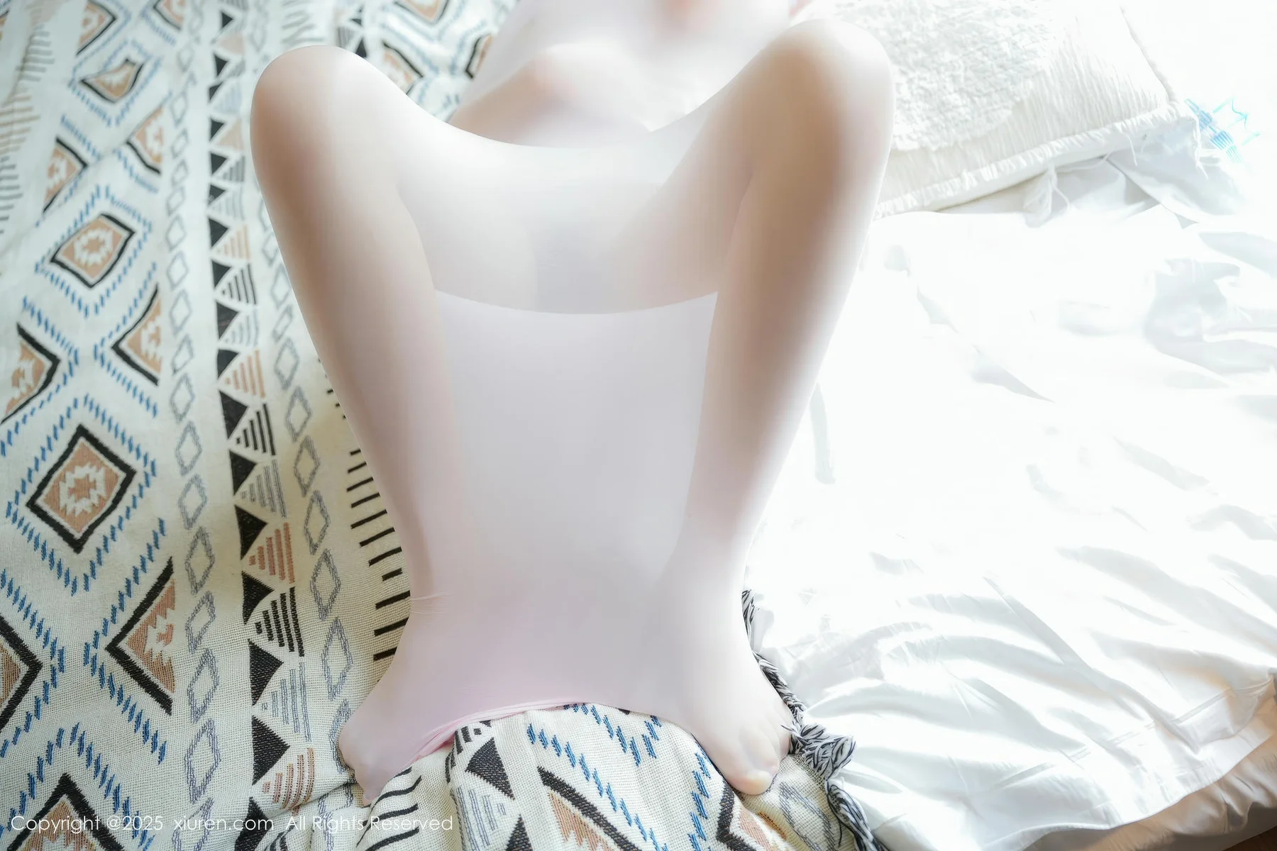 XiuRen 秀人 No.9935 姚若兮vay 连体白丝袜透视萝莉 - 10