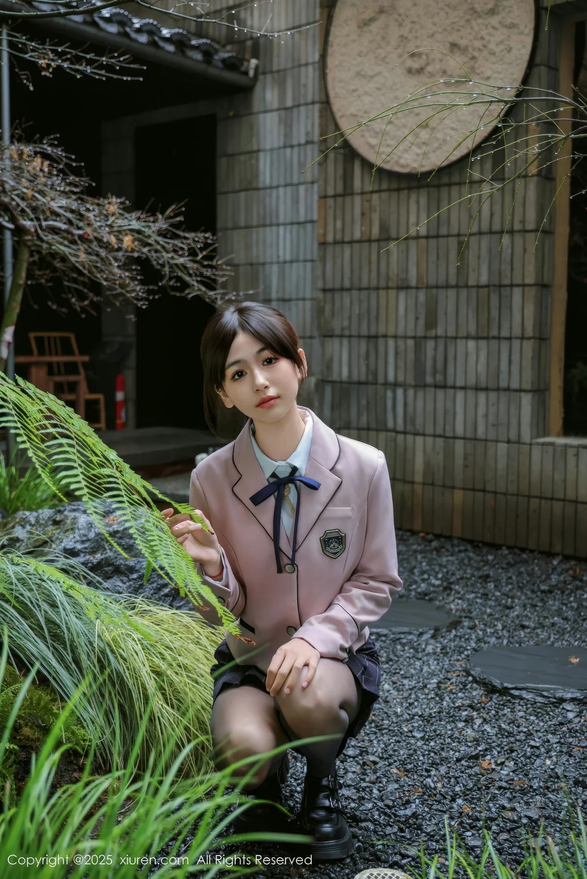 XiuRen 秀人 No.9949 奶芙乔乔 浴室捆绑清纯校服 - 6