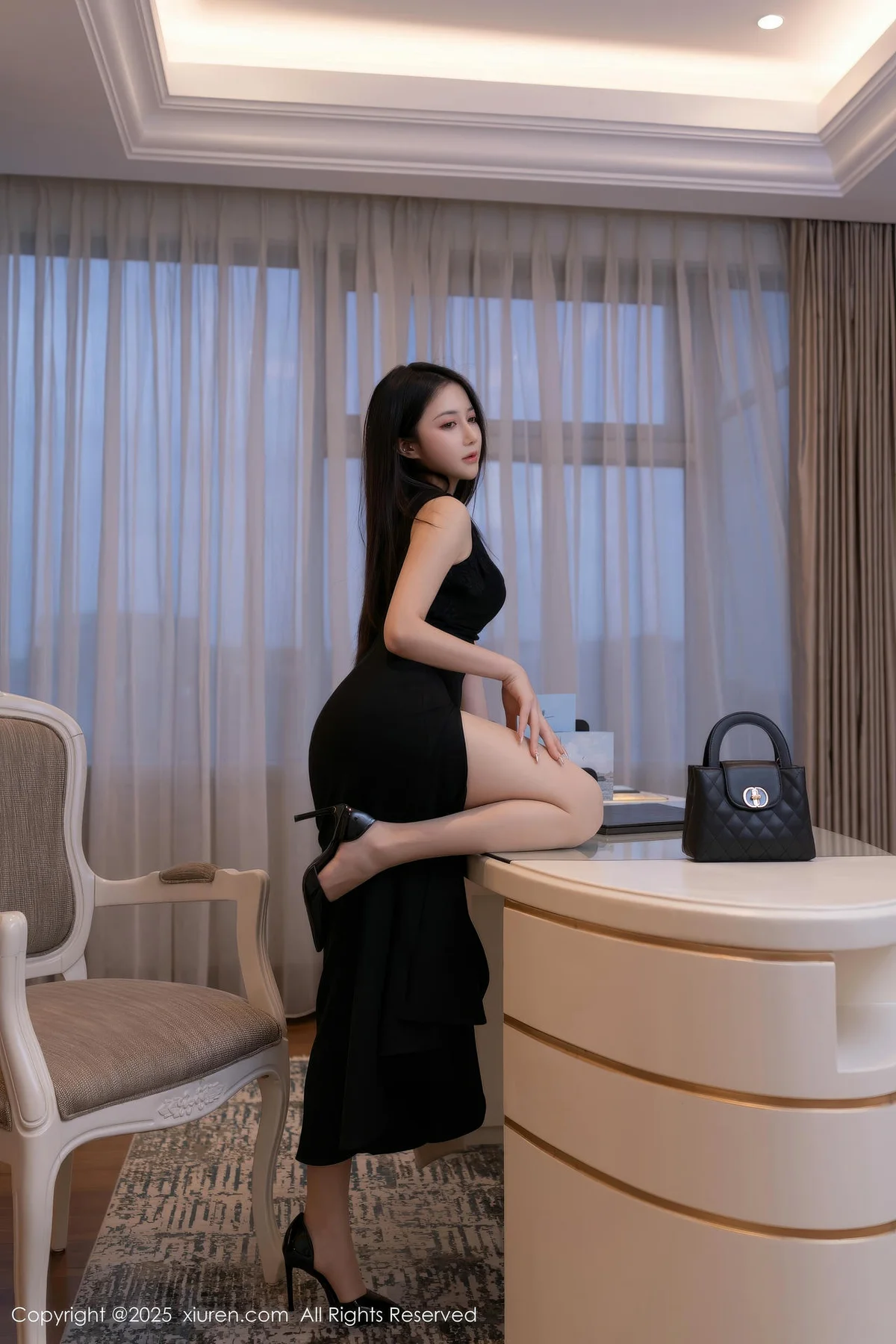 XiuRen 秀人 No.9953 鱼子酱Fish香肩玉体ol制服 - 7