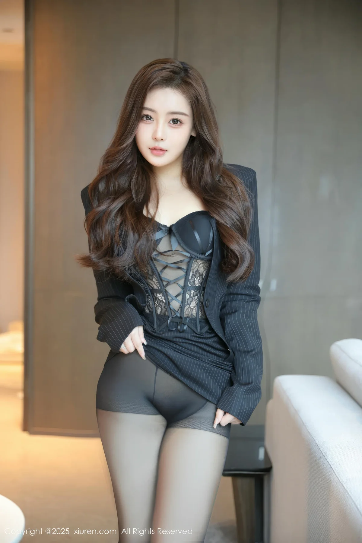 XiuRen 秀人 No.9971 希雅sia 翘臀内衣诱惑 - 8