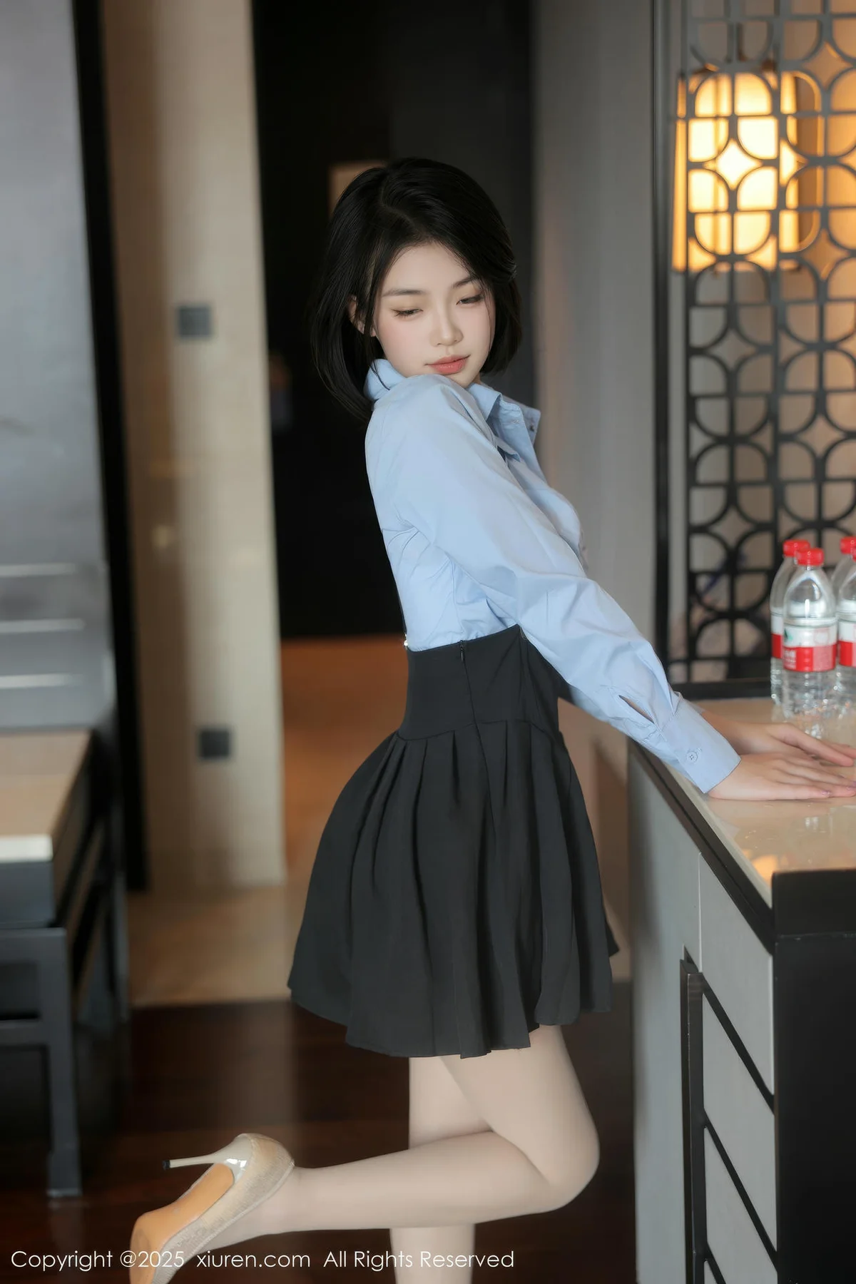 XiuRen 秀人 No.9981 汐子 肉丝美腿短裙 - 3