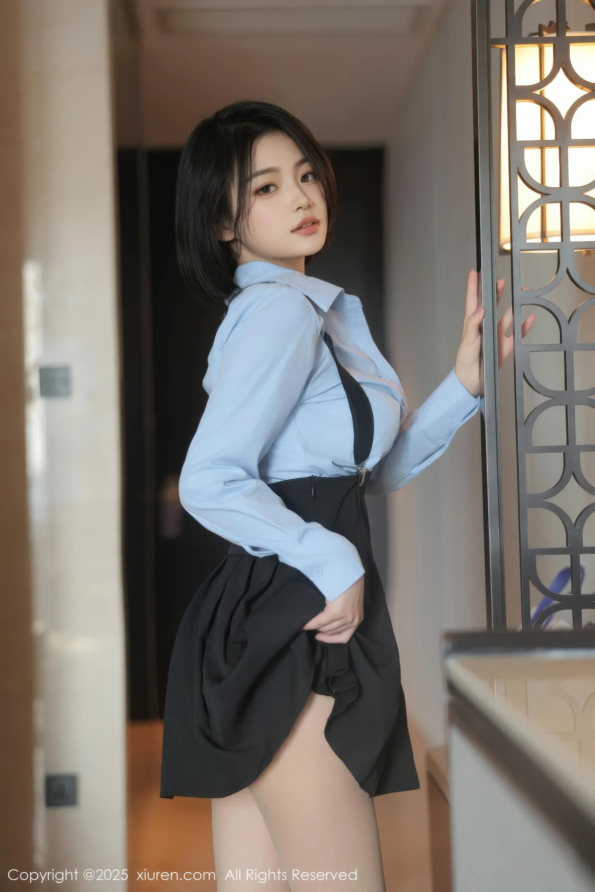 XiuRen 秀人 No.9981 汐子 肉丝美腿短裙 - 5