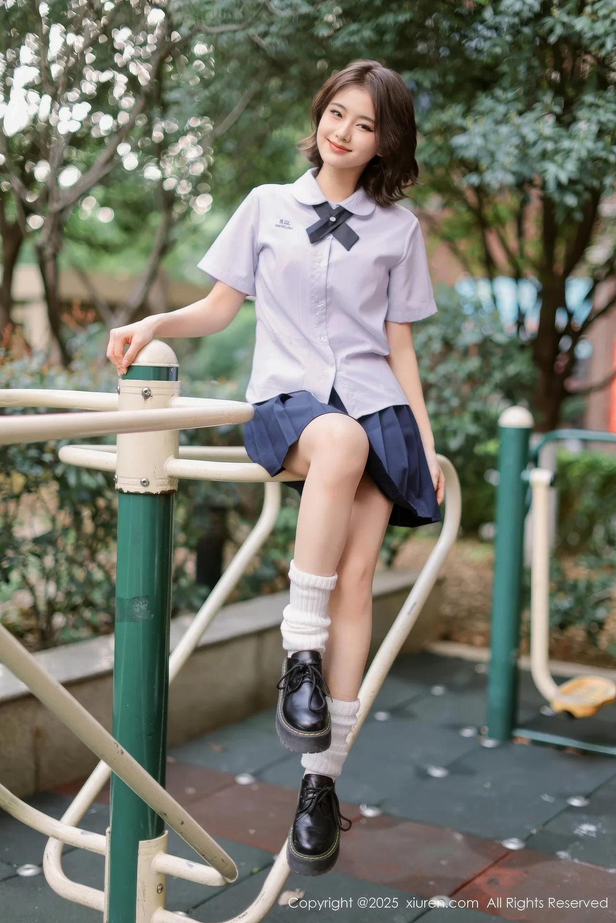 XiuRen 秀人 No.9985 小橘子orange 清纯少女短裙 - 10