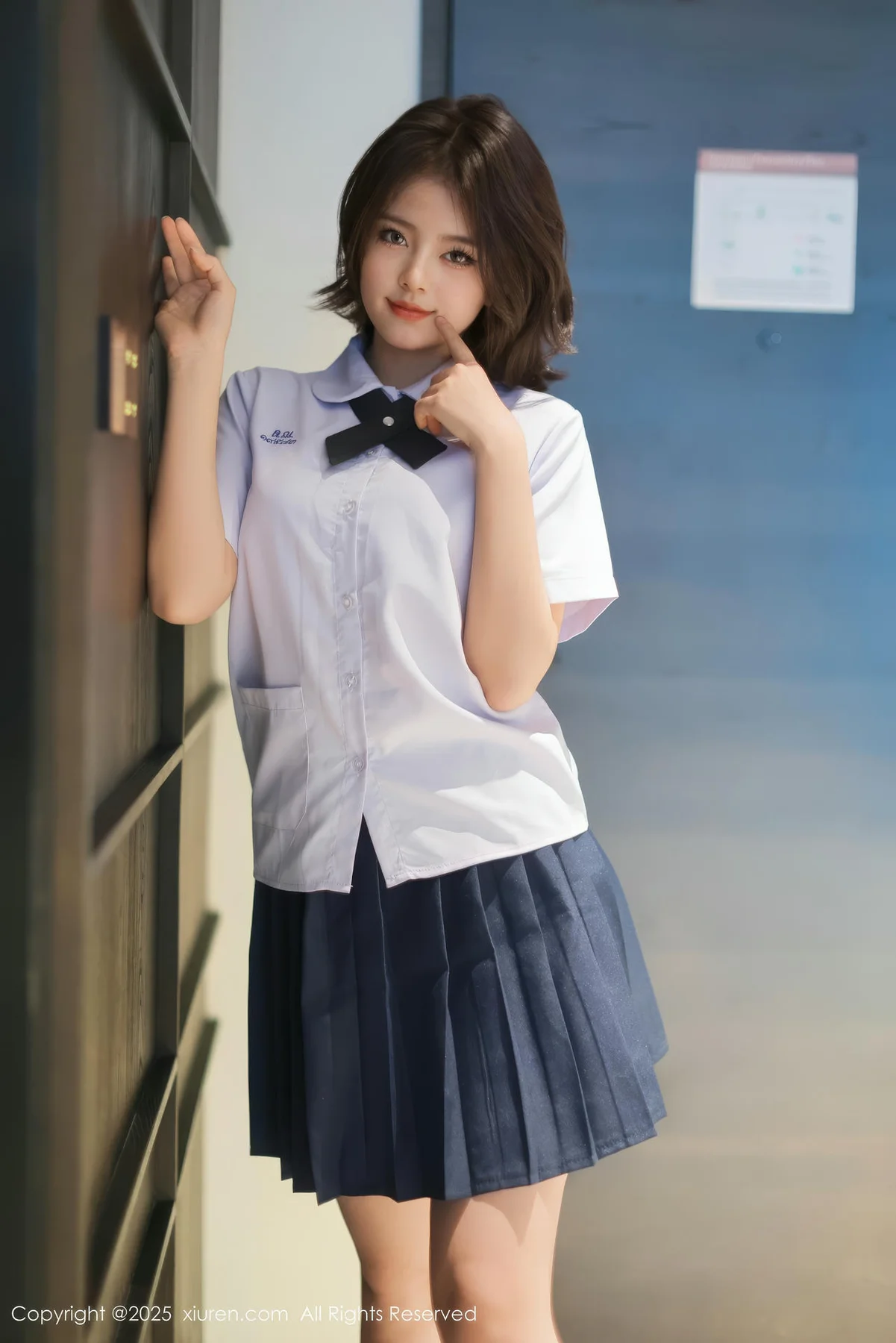 XiuRen 秀人 No.9985 小橘子orange 清纯少女短裙 - 10