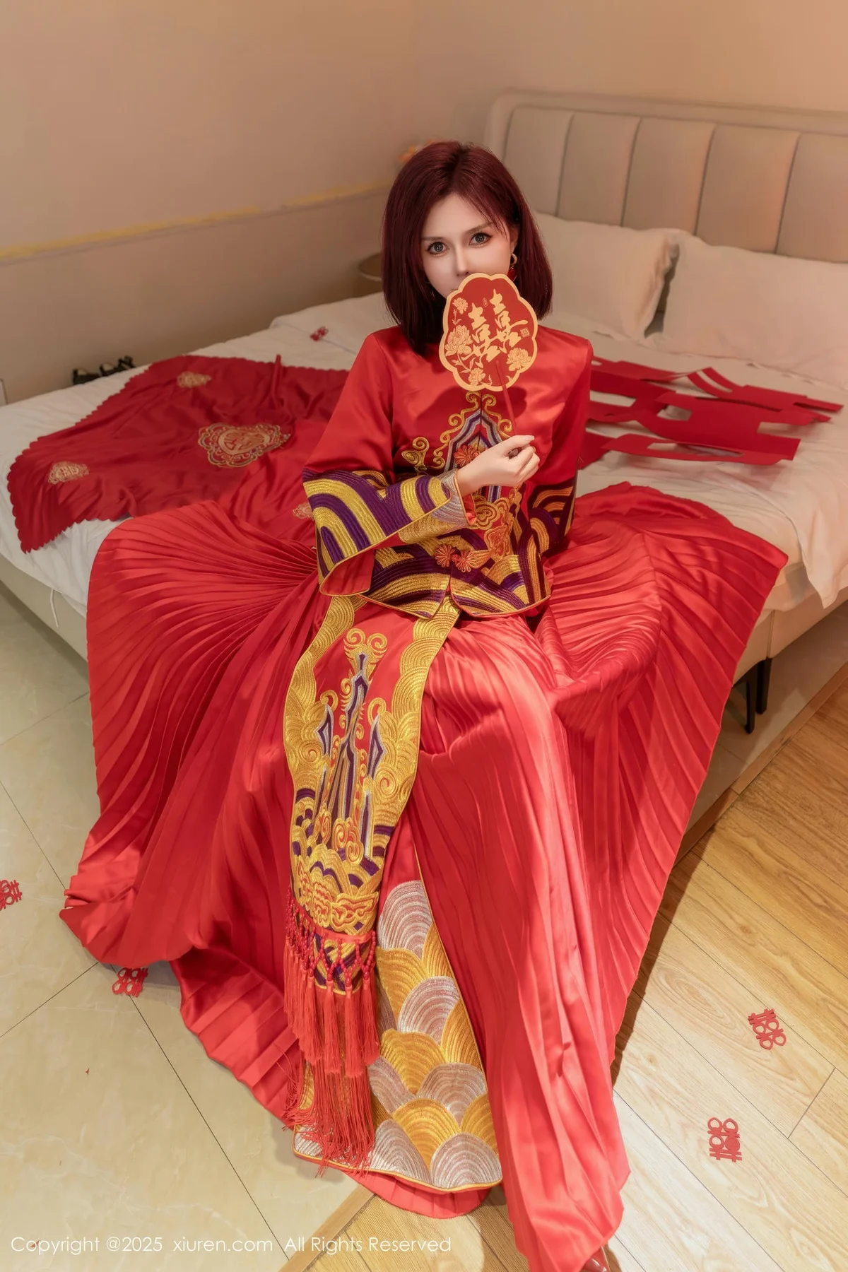 XiuRen 秀人 No.9995 白芷yy 婚纱制服玉体 - 8