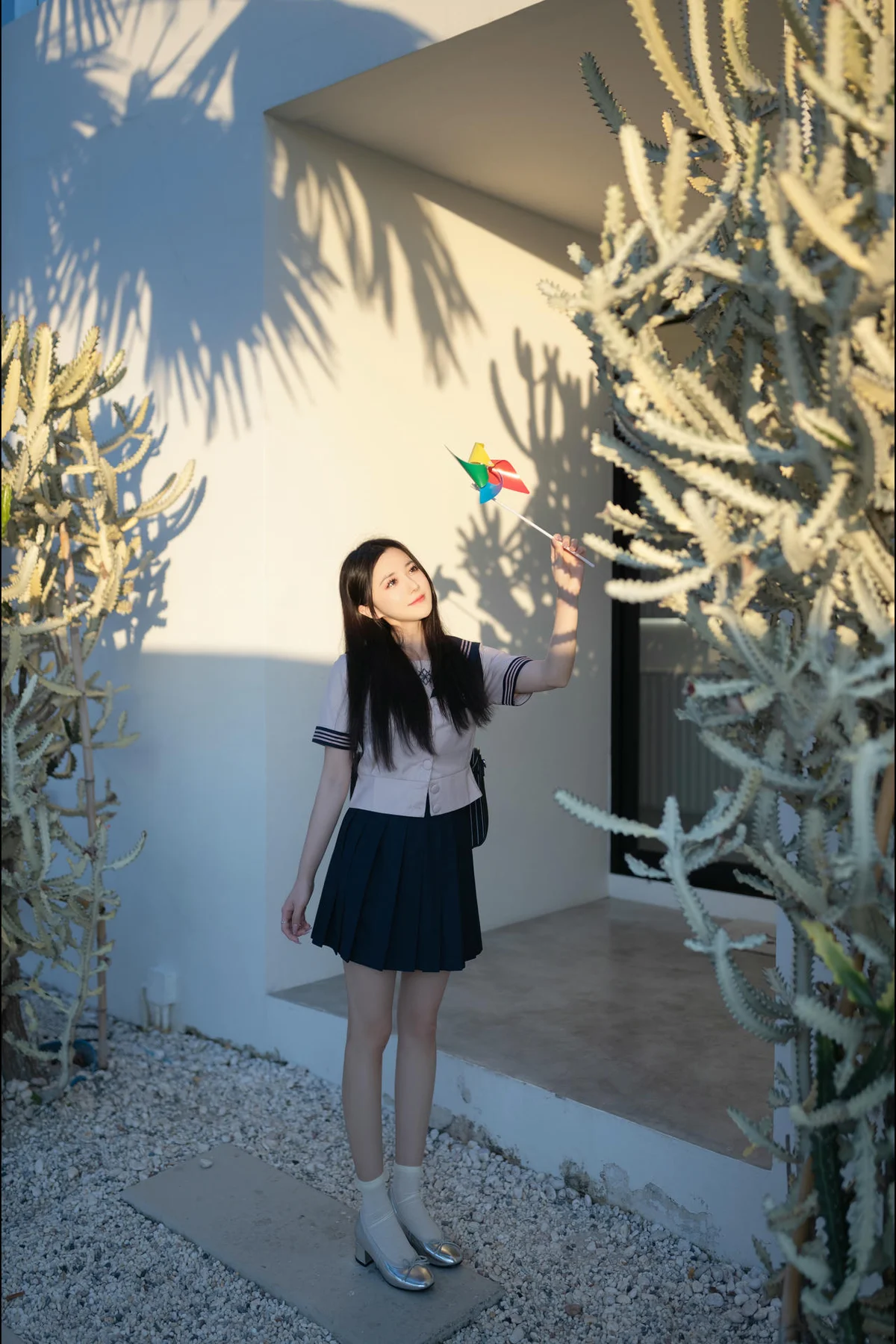 XiuRen 秀人 No.N013 鱼子酱Fish校园jk制服 - 4