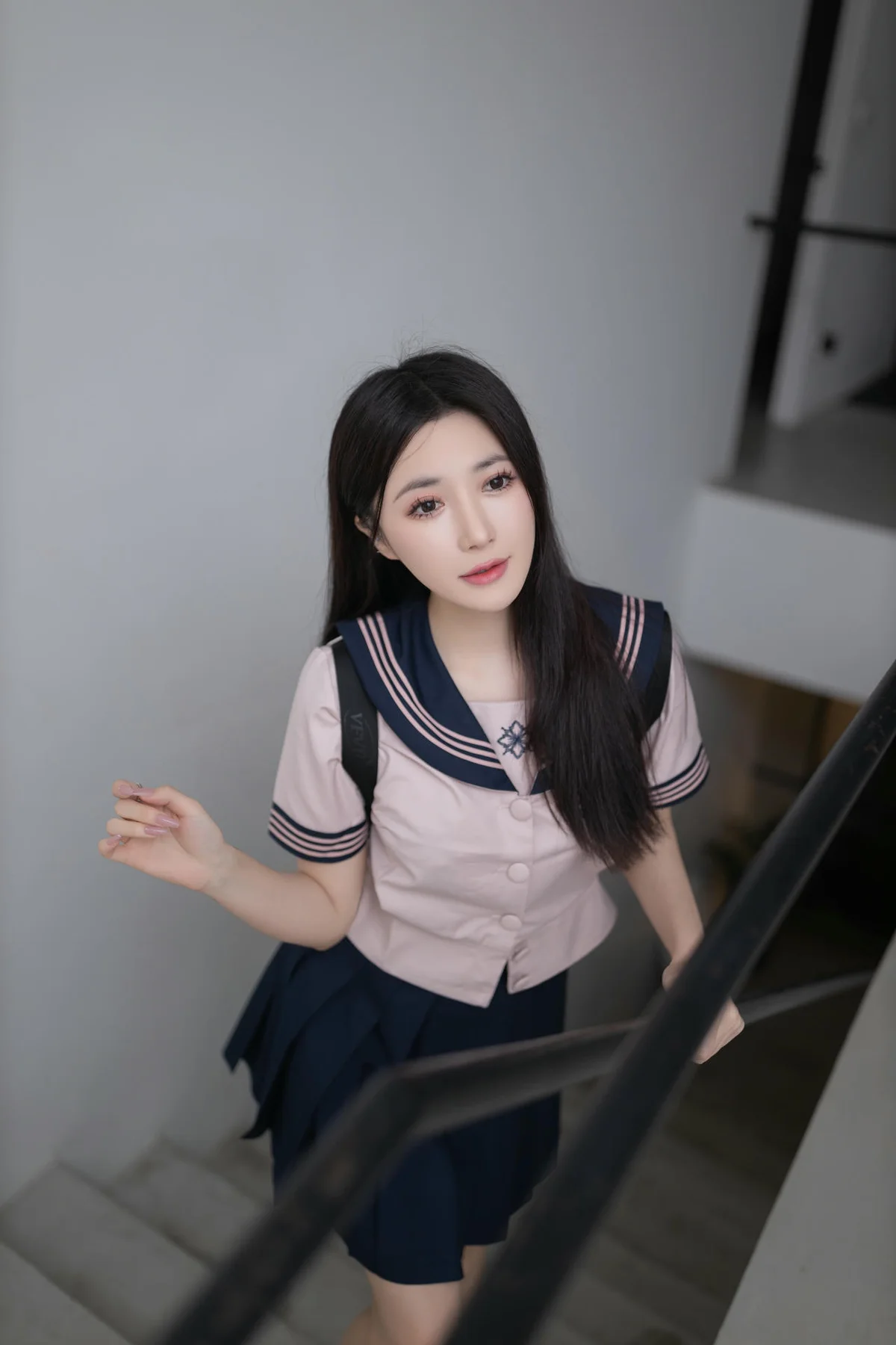 XiuRen 秀人 No.N013 鱼子酱Fish校园jk制服 - 10