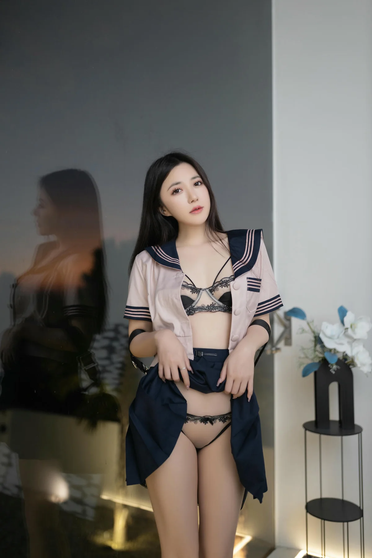 XiuRen 秀人 No.N013 鱼子酱Fish校园jk制服 - 6