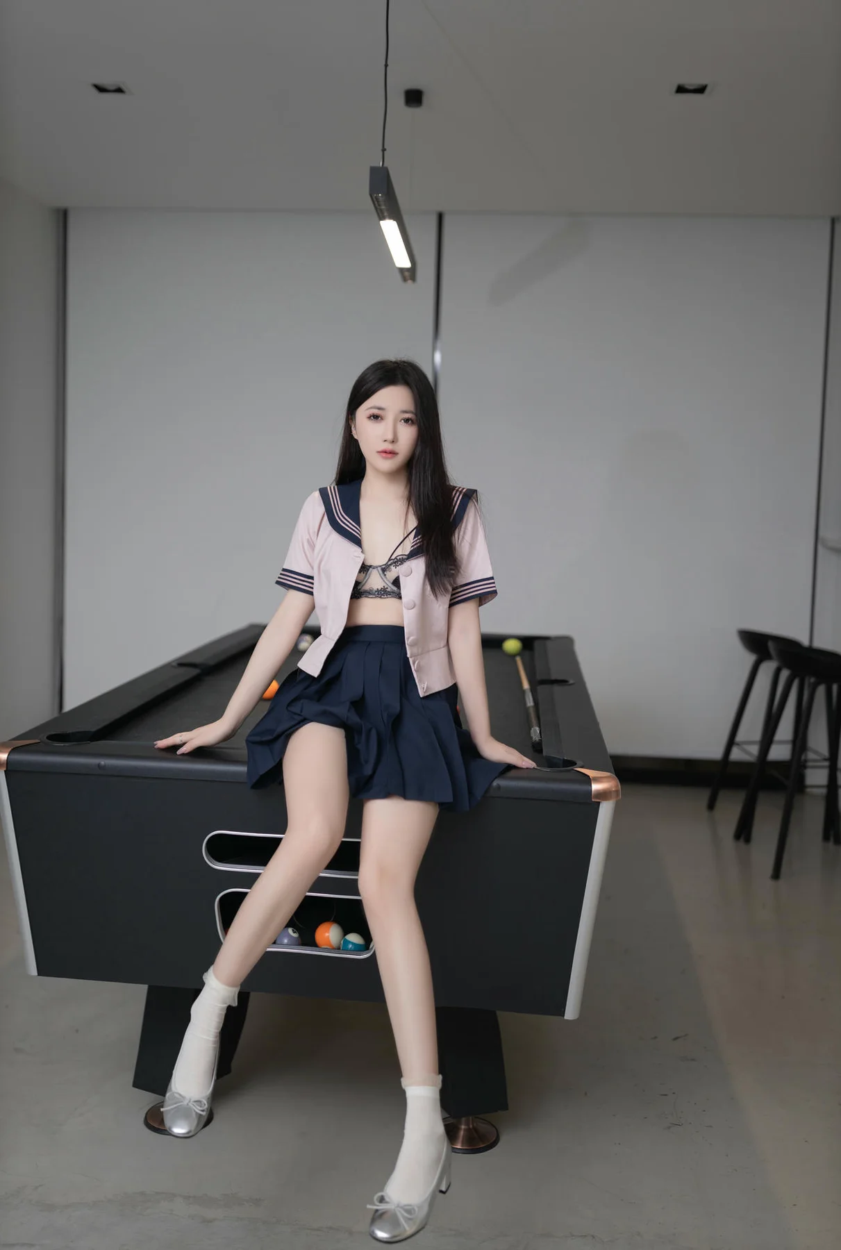 XiuRen 秀人 No.N013 鱼子酱Fish校园jk制服 - 6