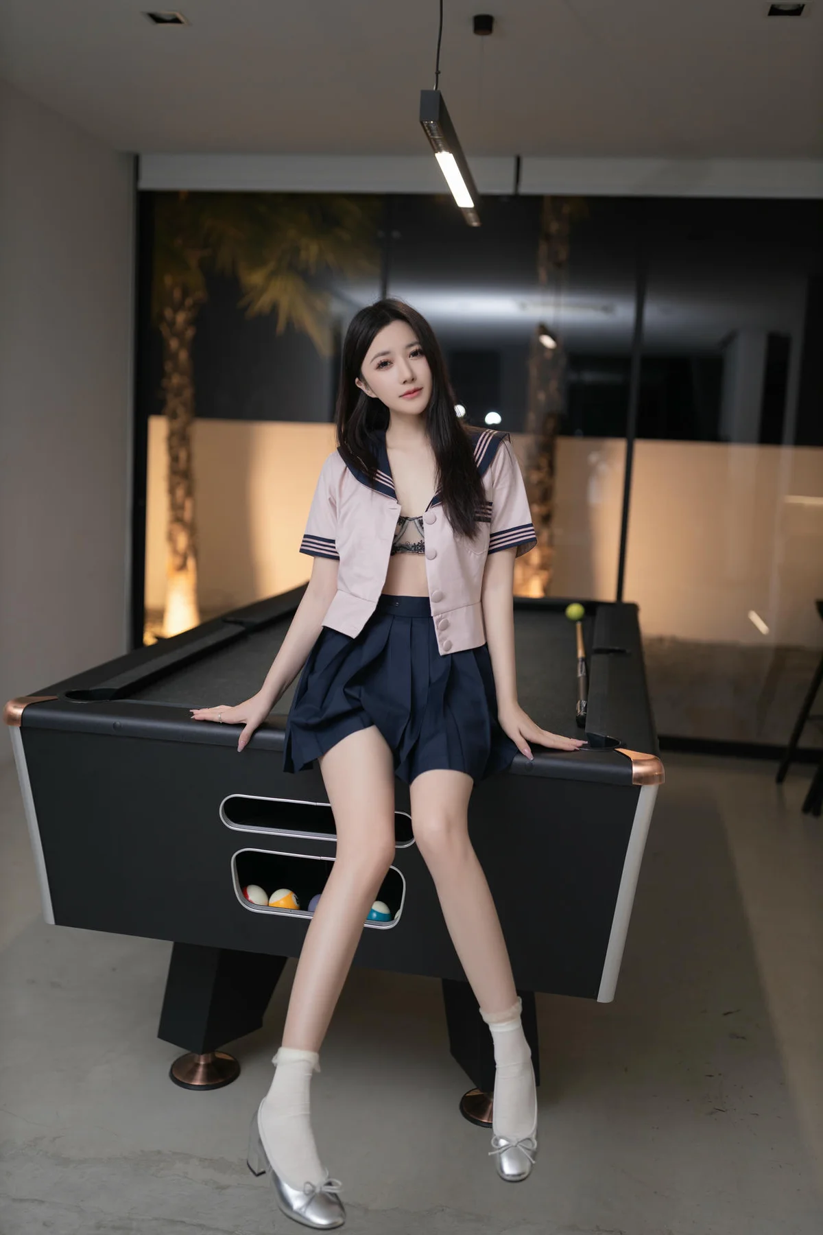 XiuRen 秀人 No.N013 鱼子酱Fish校园jk制服 - 7