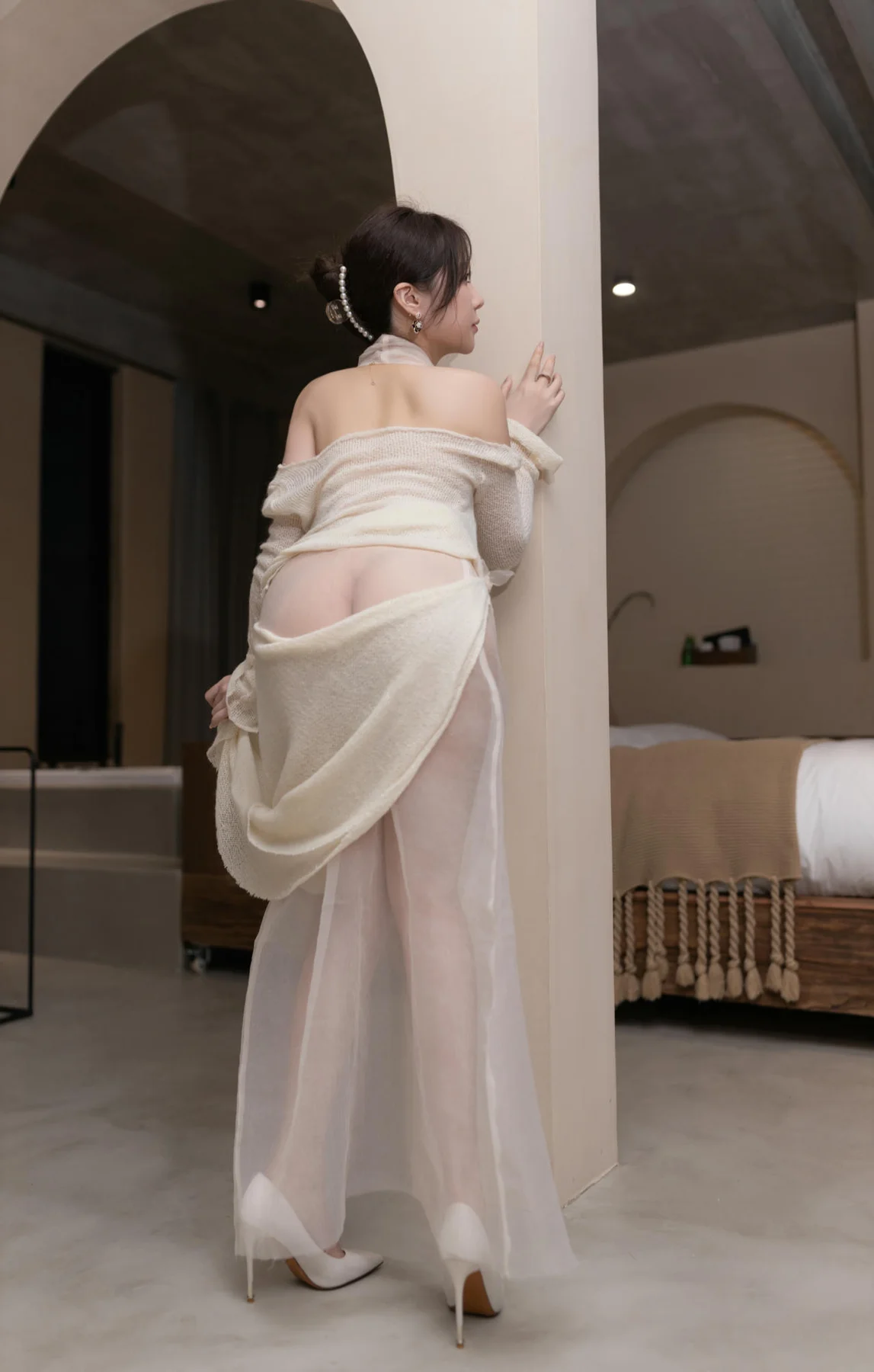 XiuRen 秀人 No.N021 鱼子酱Fish性感制服jk短裙 - 8