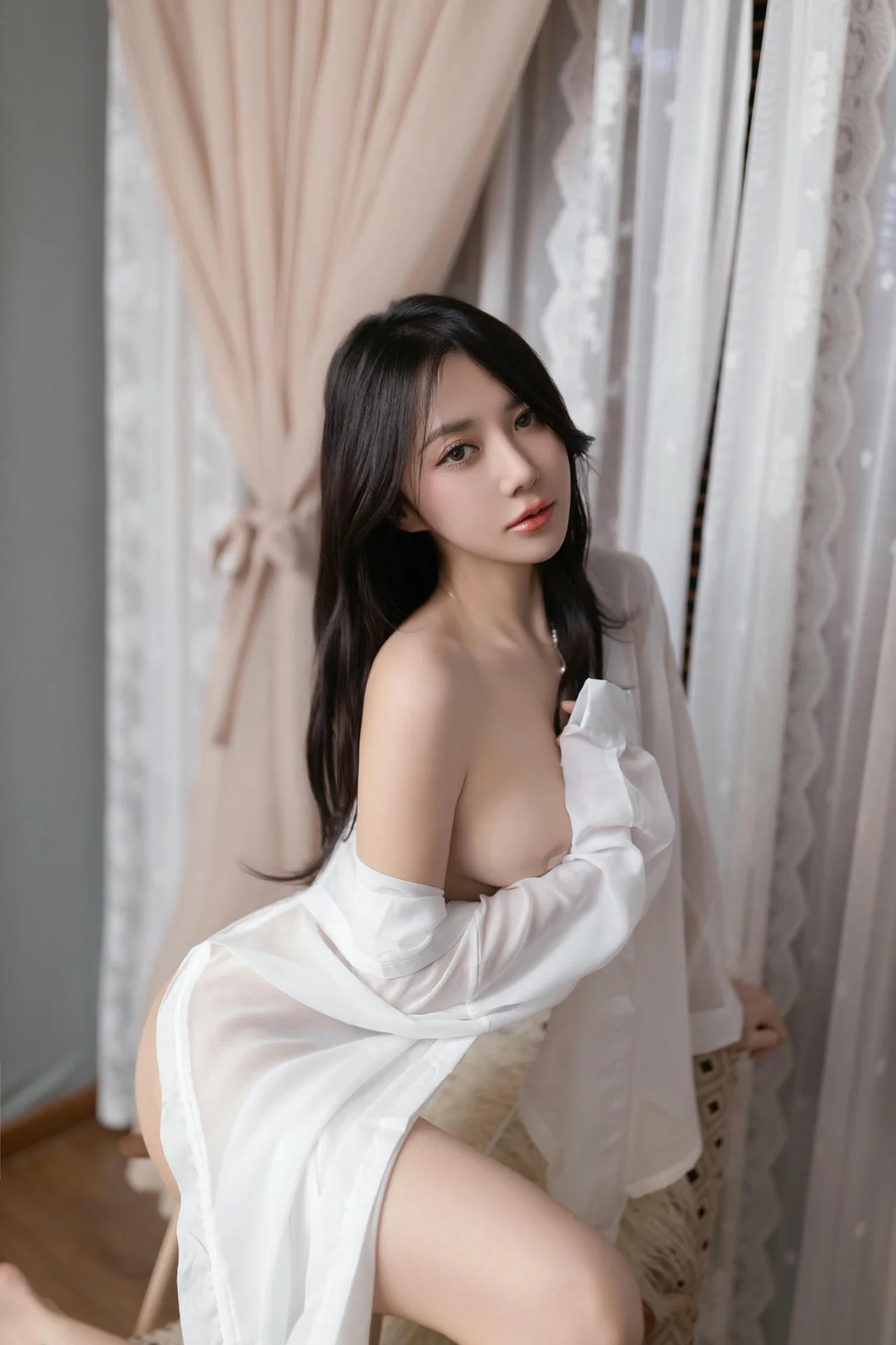 XiuRen 秀人 No.N032 鱼子酱Fish香肩透视写真 - 4