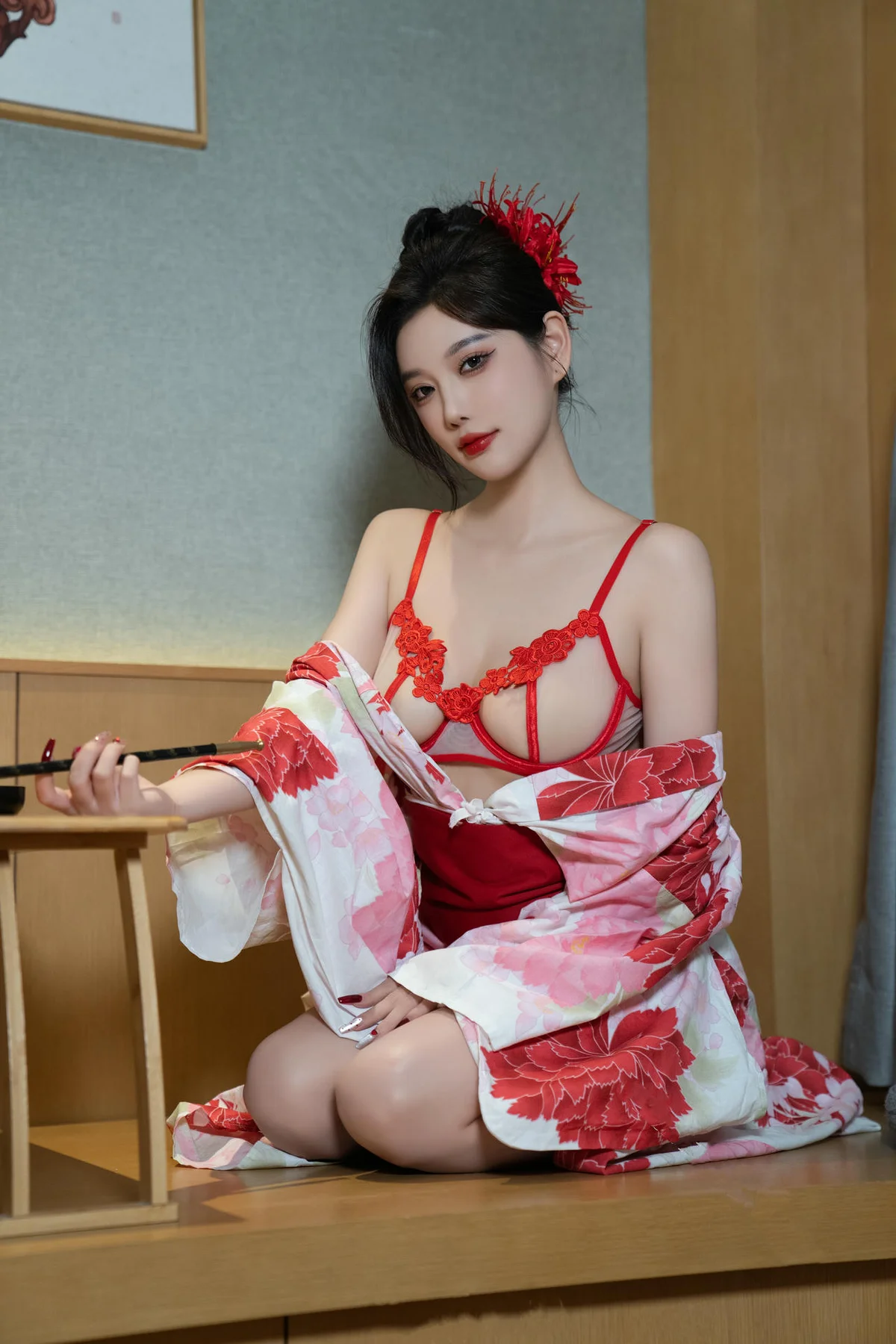 XiuRen 秀人 No.N048 杨晨晨制服写真 - 10