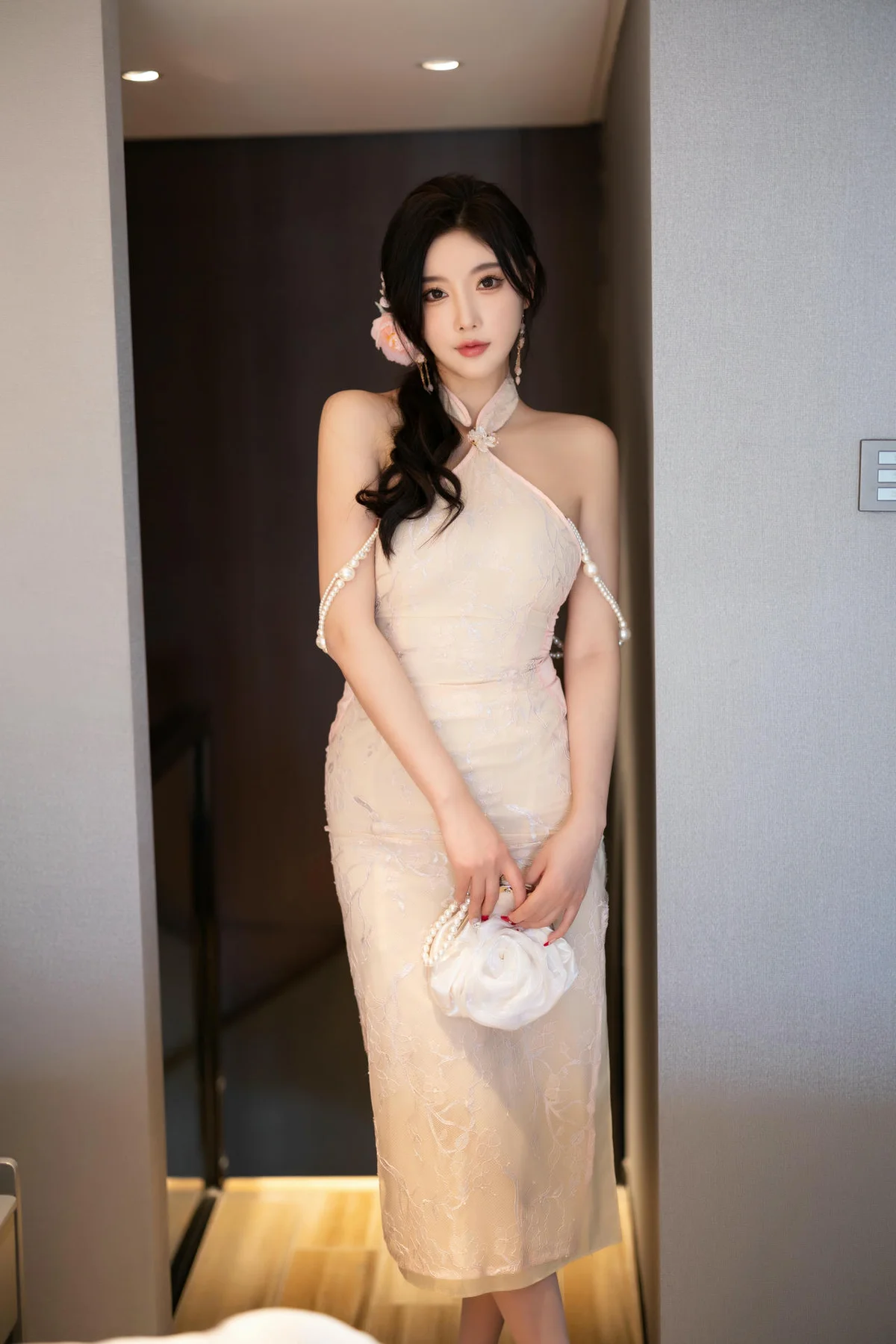 XiuRen 秀人 No.N053 杨晨晨白丝性感写真 - 4