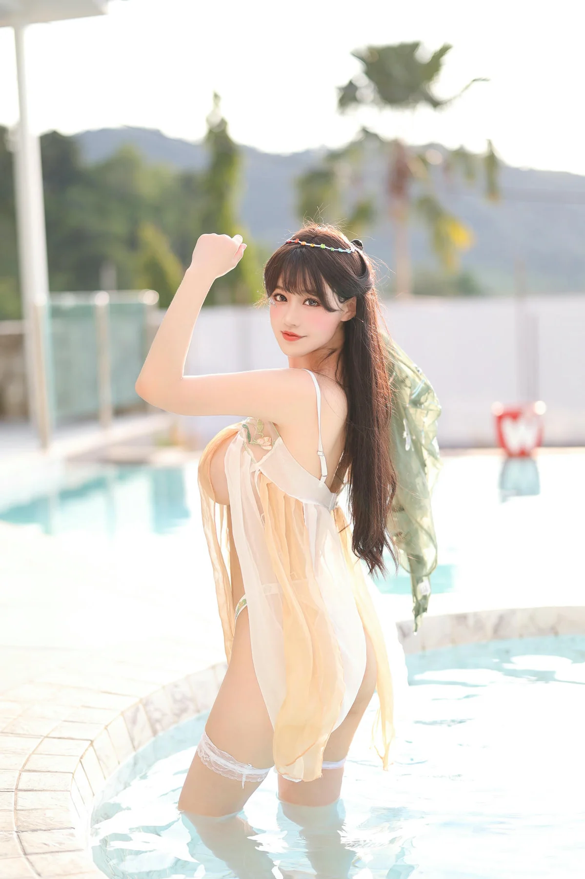 XiuRen 秀人 No.N091 朱可儿童颜巨乳薄纱透视 - 4