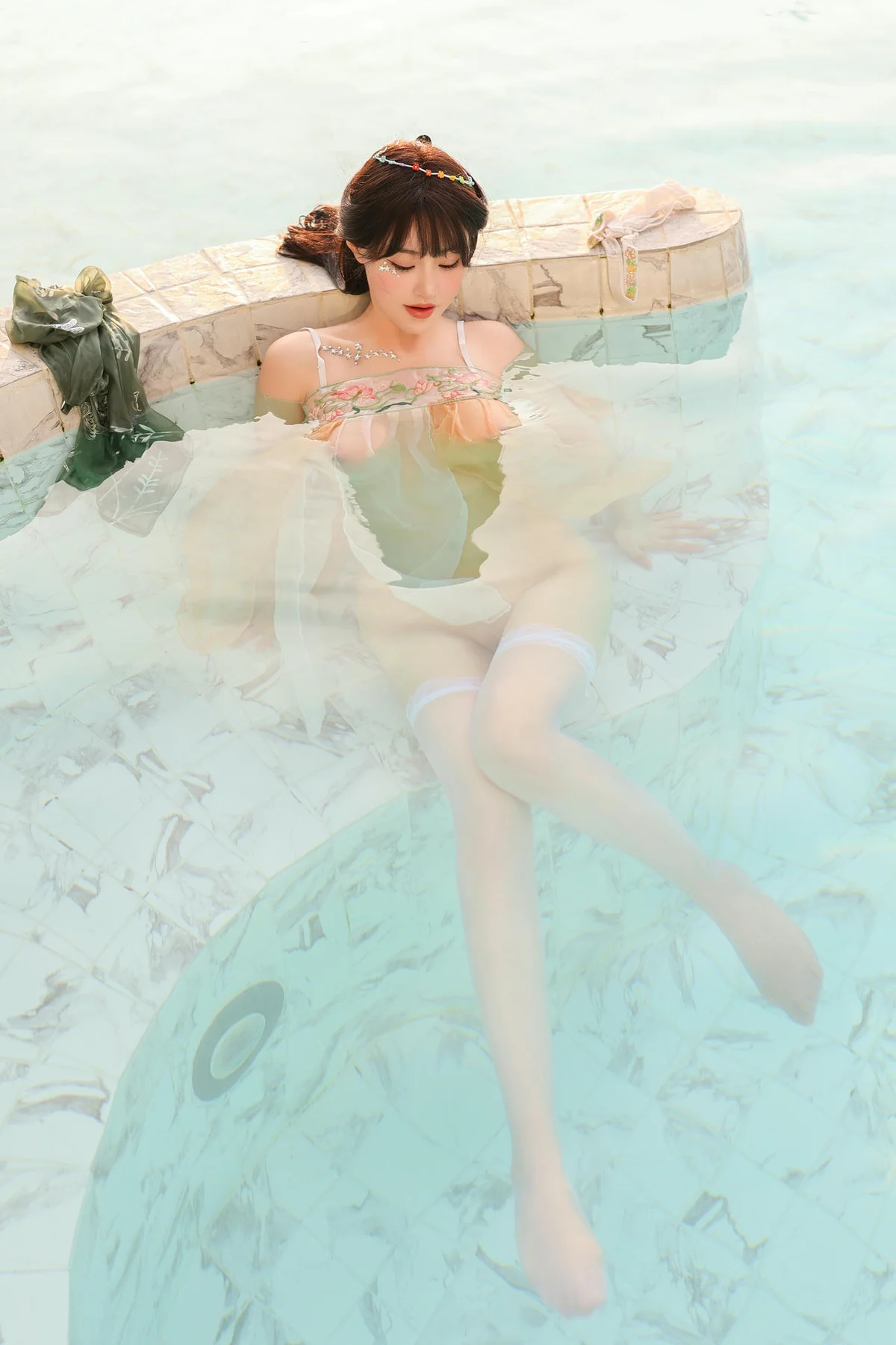 XiuRen 秀人 No.N091 朱可儿童颜巨乳薄纱透视 - 1
