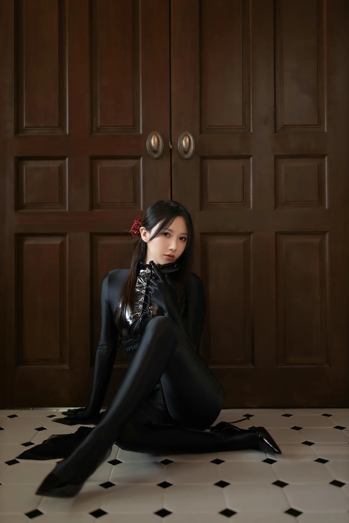 XiuRen 秀人 No.N093 鱼子酱Fis紧身连体衣 - 6