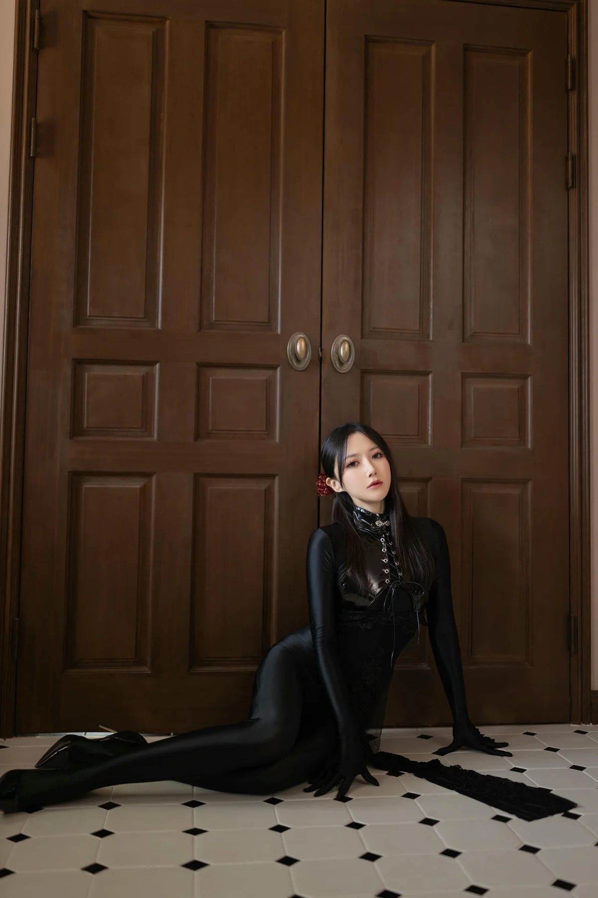 XiuRen 秀人 No.N093 鱼子酱Fis紧身连体衣 - 8