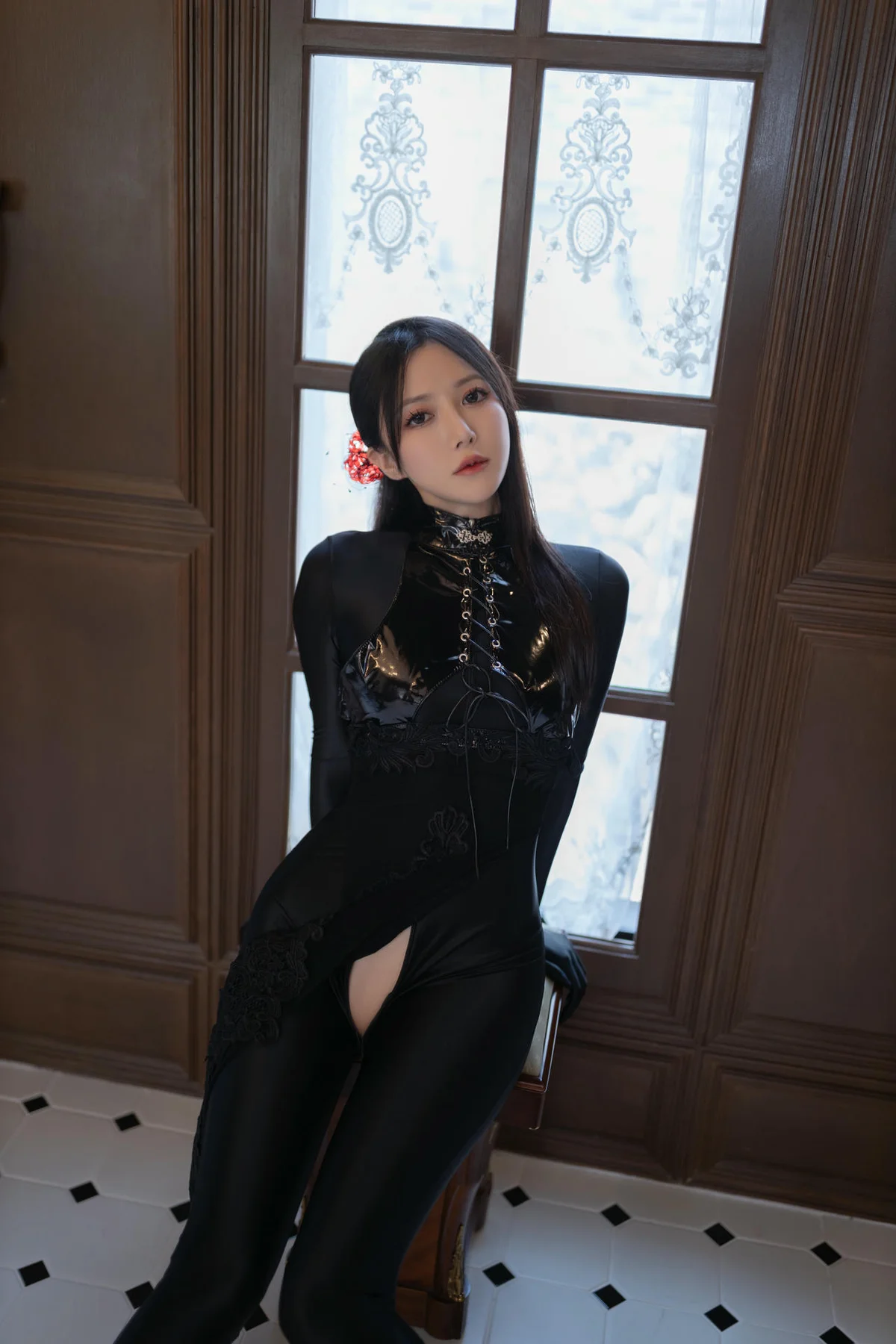 XiuRen 秀人 No.N093 鱼子酱Fis紧身连体衣 - 5