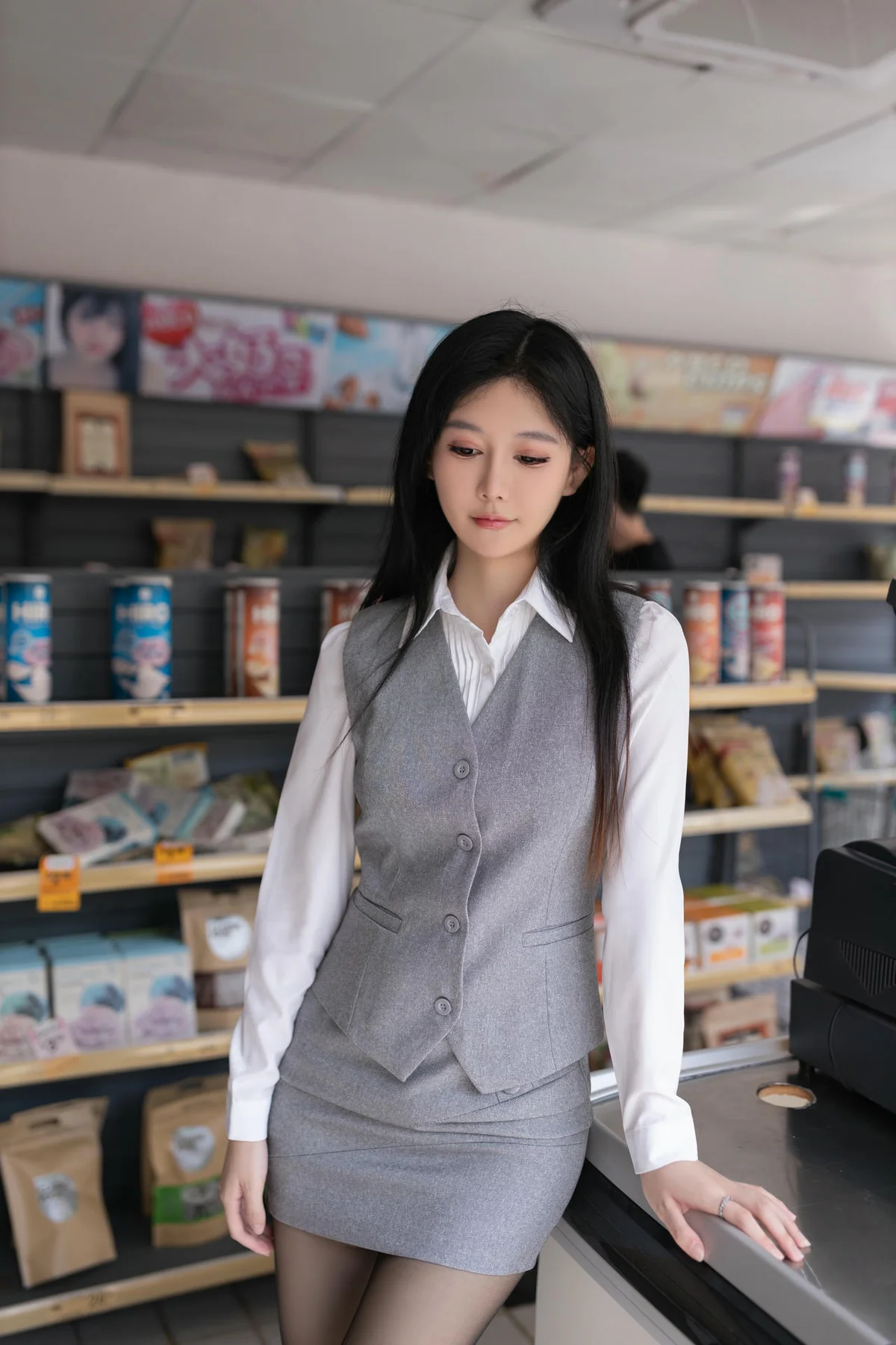 XiuRen 秀人 No.N102 谢小蒽超市主题写真 - 10