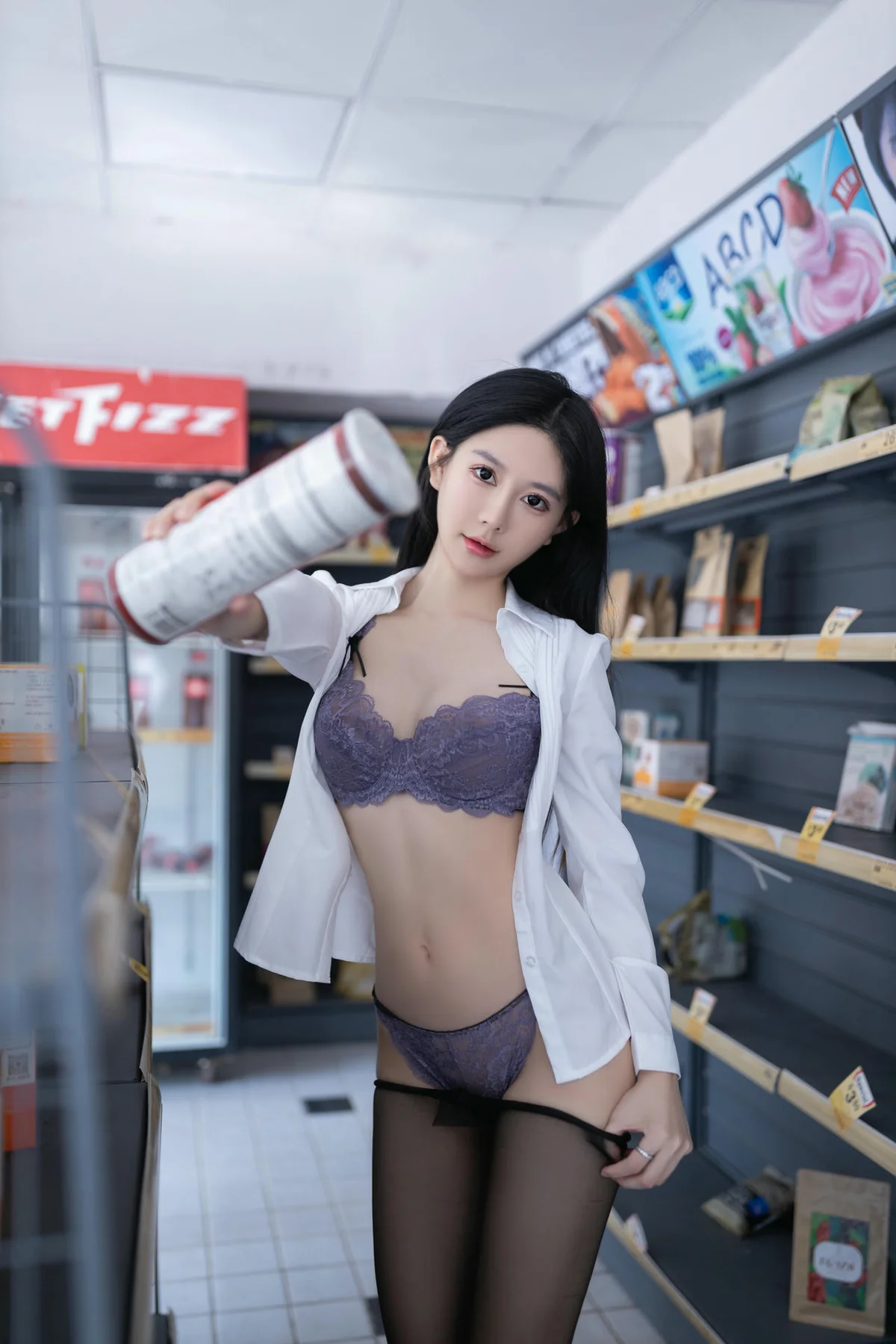 XiuRen 秀人 No.N102 谢小蒽超市主题写真 - 8
