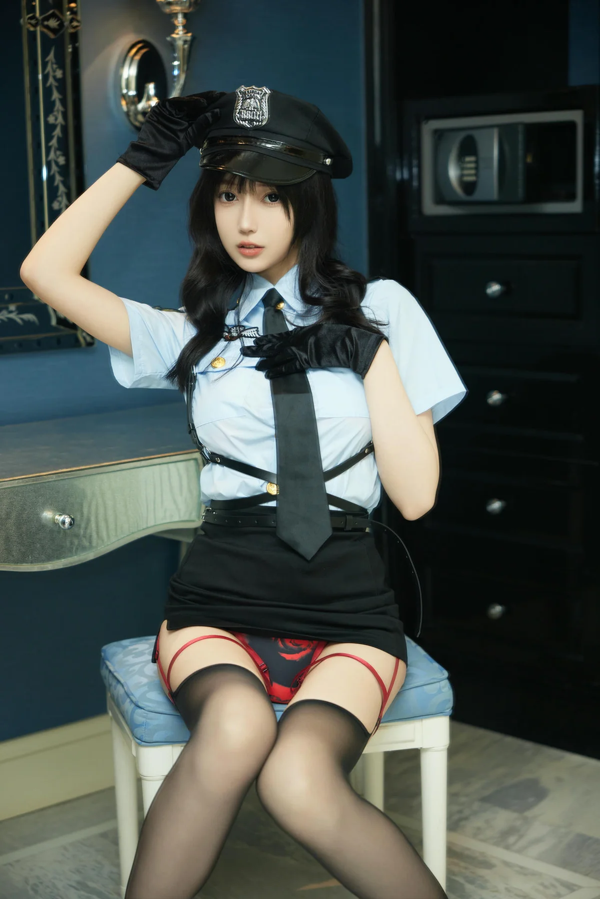 XiuRen 秀人 No.N104 玥儿玥 制服捆绑旗袍制服 - 3