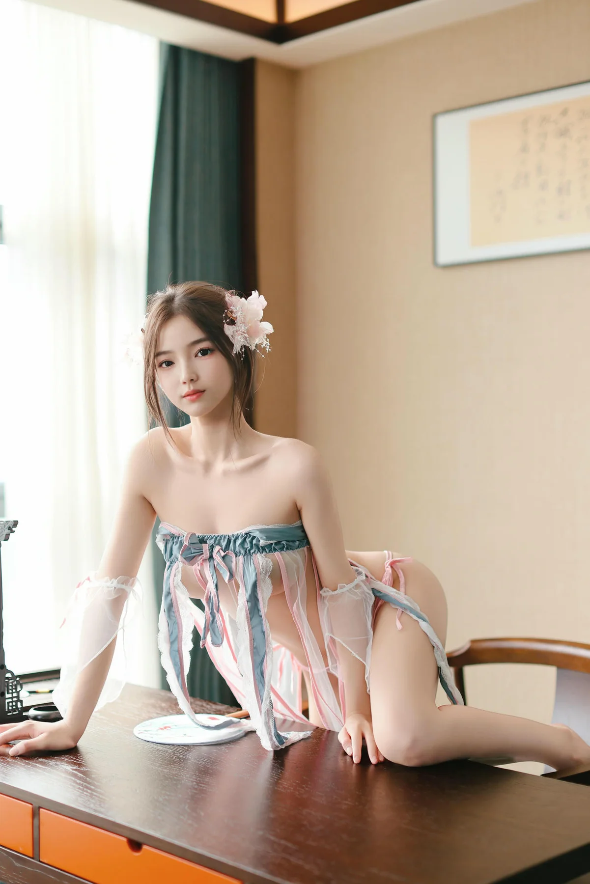 XiuRen 秀人 No.N105 苏软软古风新人首秀朵朵 - 7