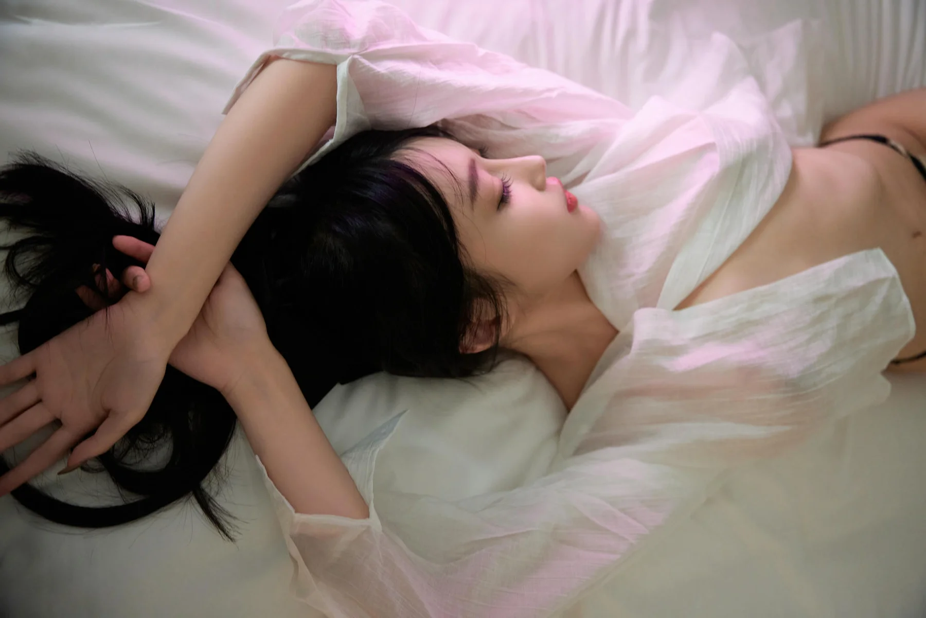 XiuRen 秀人 No.N120 玥儿玥 香肩白衬衫酥胸 - 2