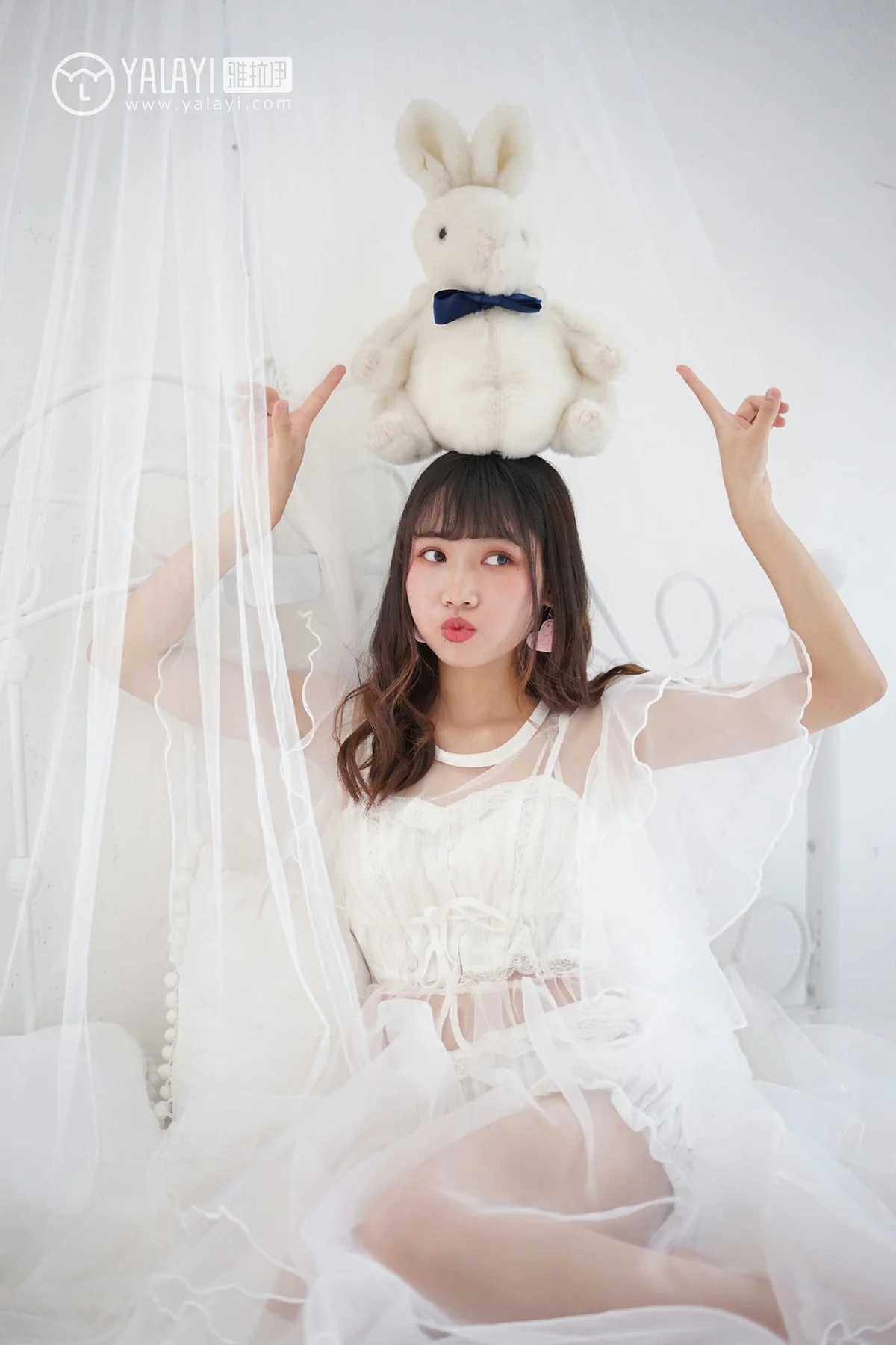 YALAYI 雅拉伊 Vol.001 公主小兔子 恋你的床 - 10