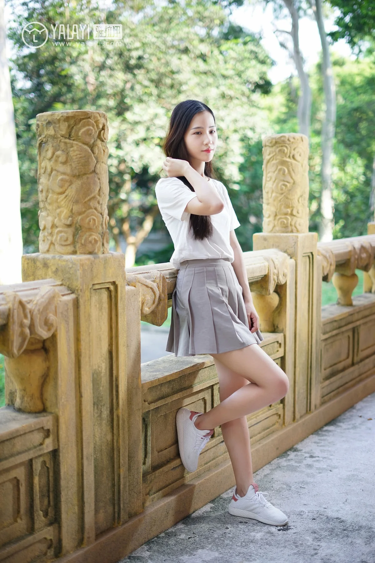 YALAYI 雅拉伊 Vol.027 卡柔 “章泽天”小奶茶 - 4