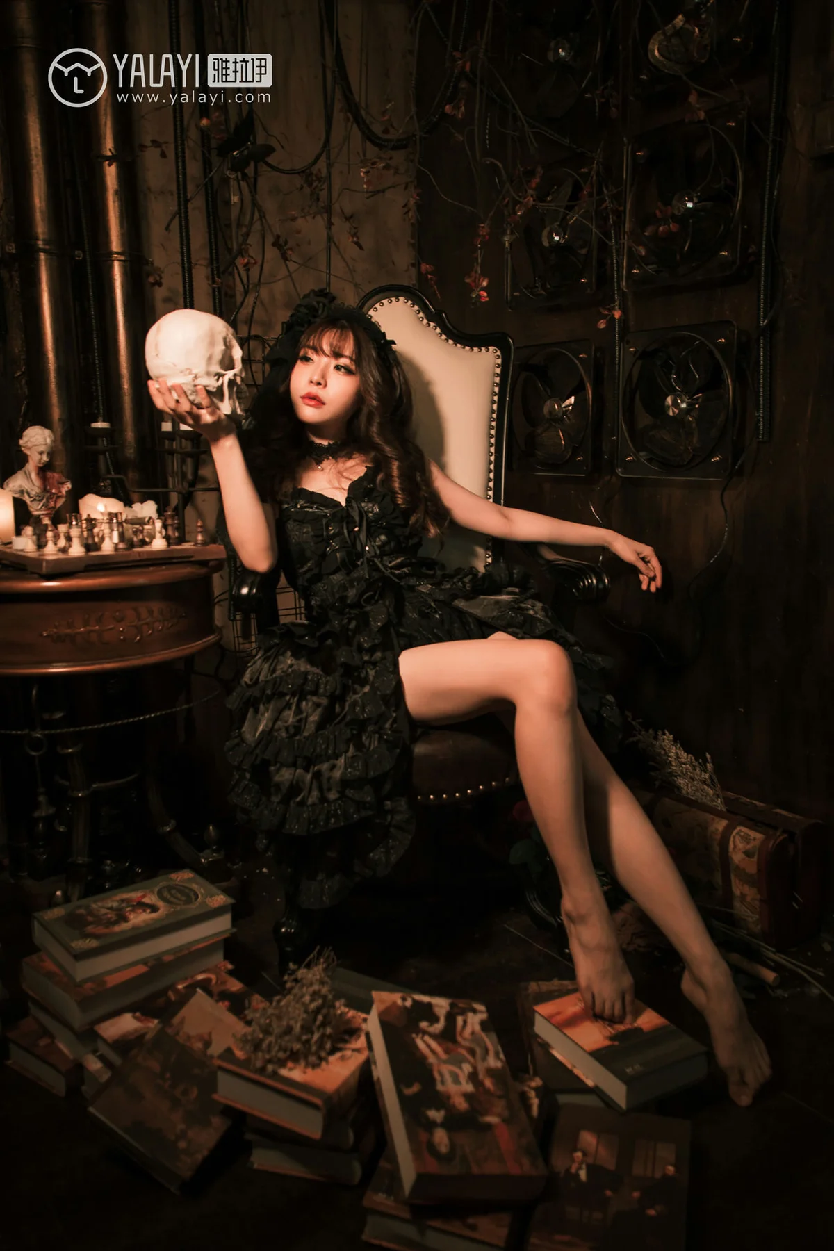 YALAYI 雅拉伊 Vol.046 阳阳 骷髅萝莉 - 1