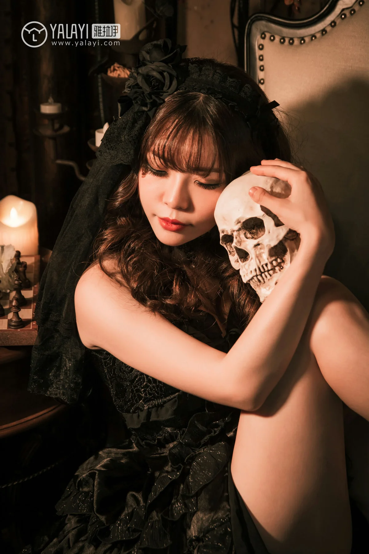 YALAYI 雅拉伊 Vol.046 阳阳 骷髅萝莉 - 3