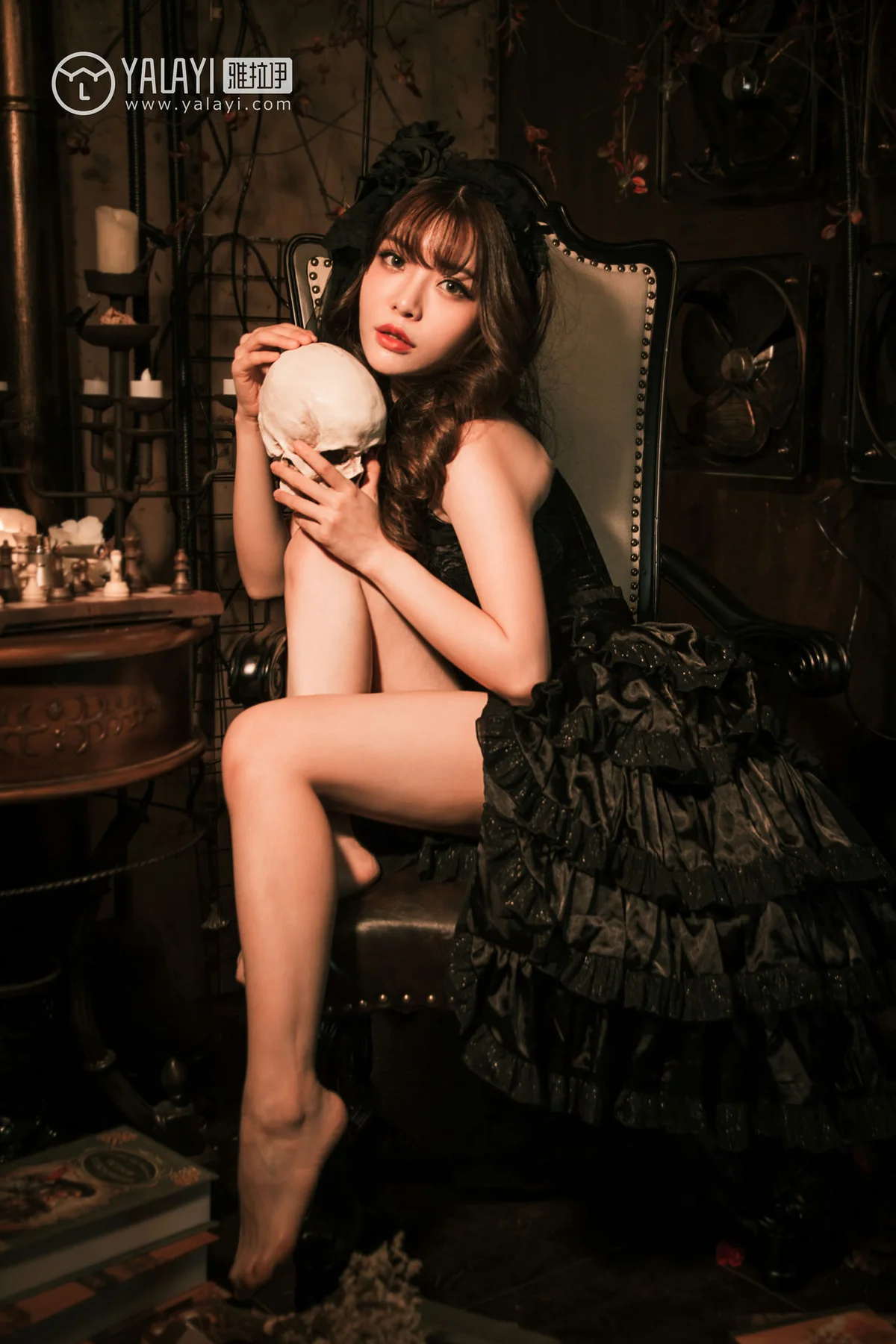 YALAYI 雅拉伊 Vol.046 阳阳 骷髅萝莉 - 4