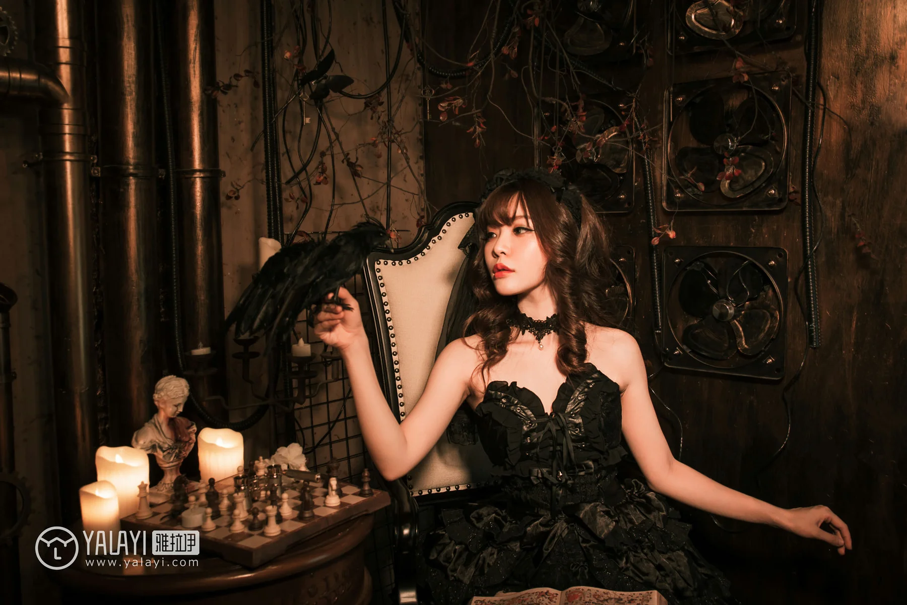 YALAYI 雅拉伊 Vol.046 阳阳 骷髅萝莉 - 10