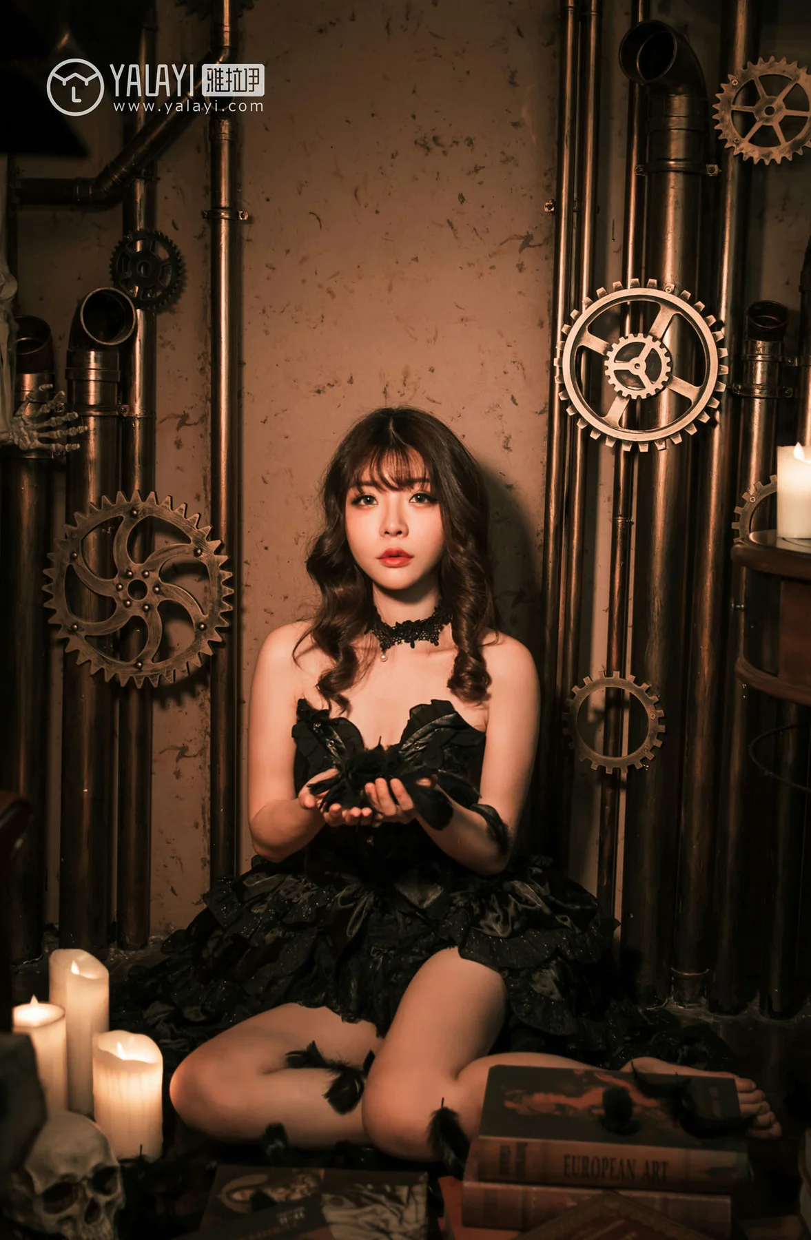 YALAYI 雅拉伊 Vol.046 阳阳 骷髅萝莉 - 3