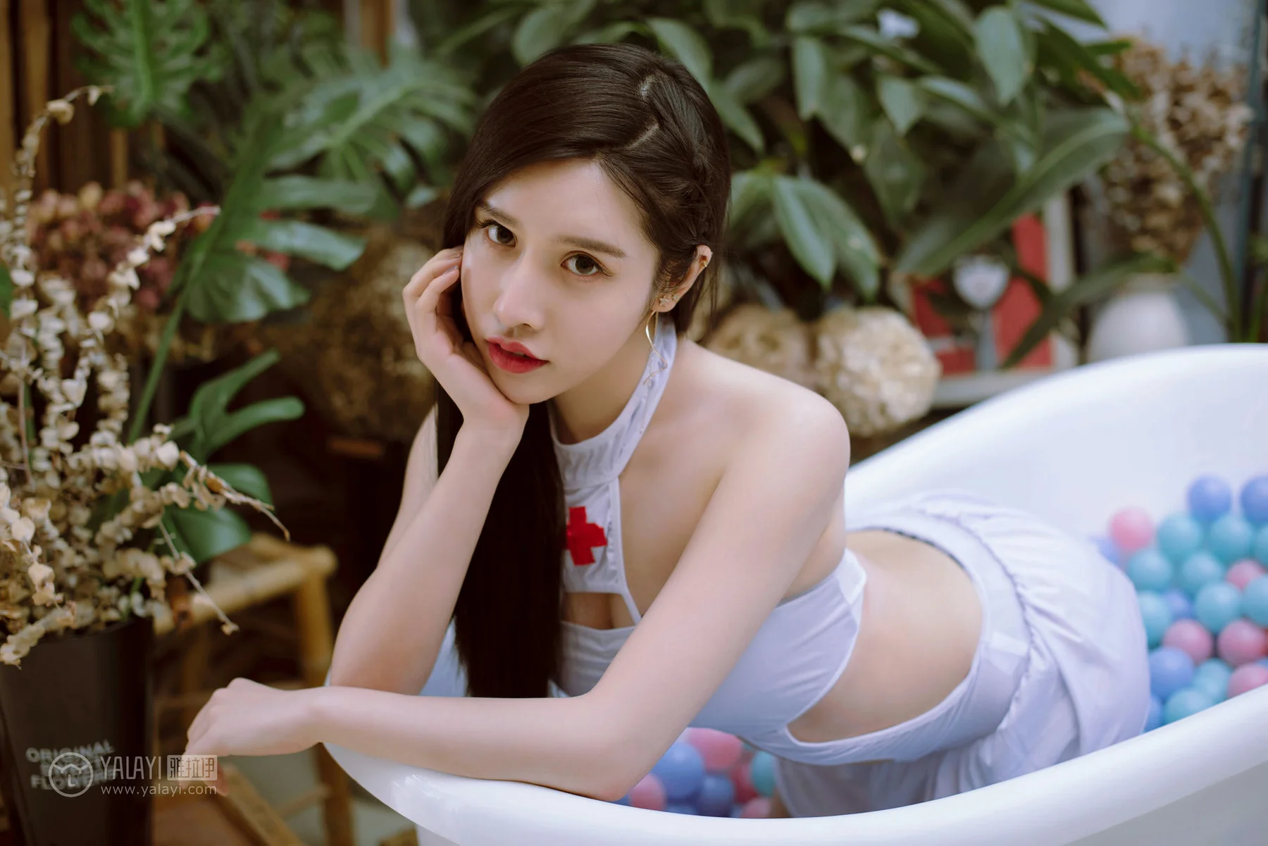YALAYI 雅拉伊 Vol.141 颖莹 护士制服 - 8