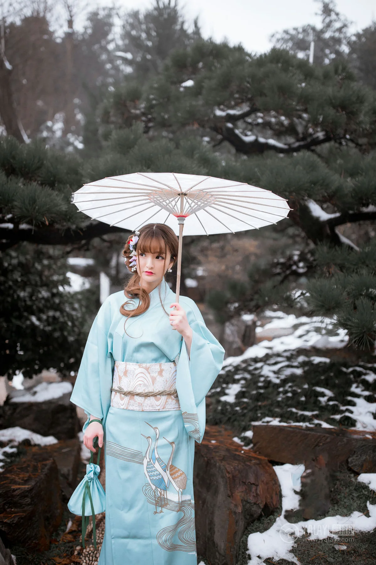 YALAYI 雅拉伊 Vol.192 团团《赏雪》 - 2