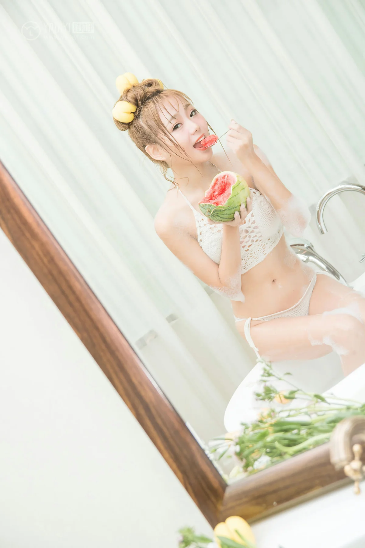 YALAYI 雅拉伊 Vol.352 萝莉少女 泡泡浴 - 3