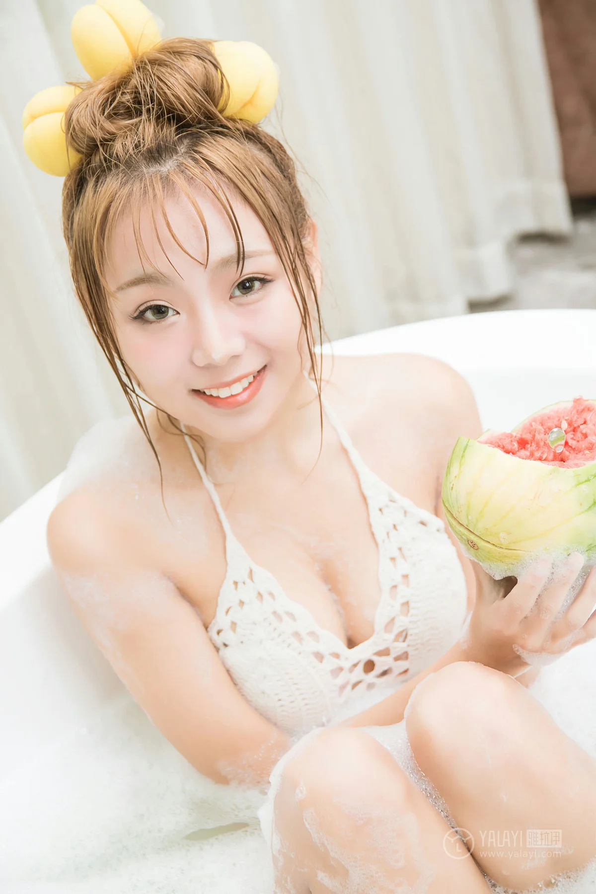 YALAYI 雅拉伊 Vol.352 萝莉少女 泡泡浴 - 5